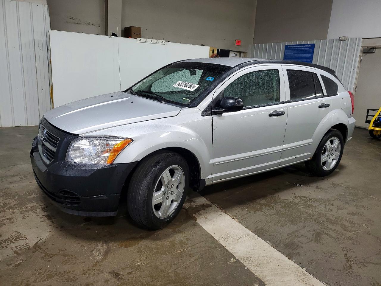 2007 Dodge Caliber Sxt Silver vin: 1B3HB48B77D165333