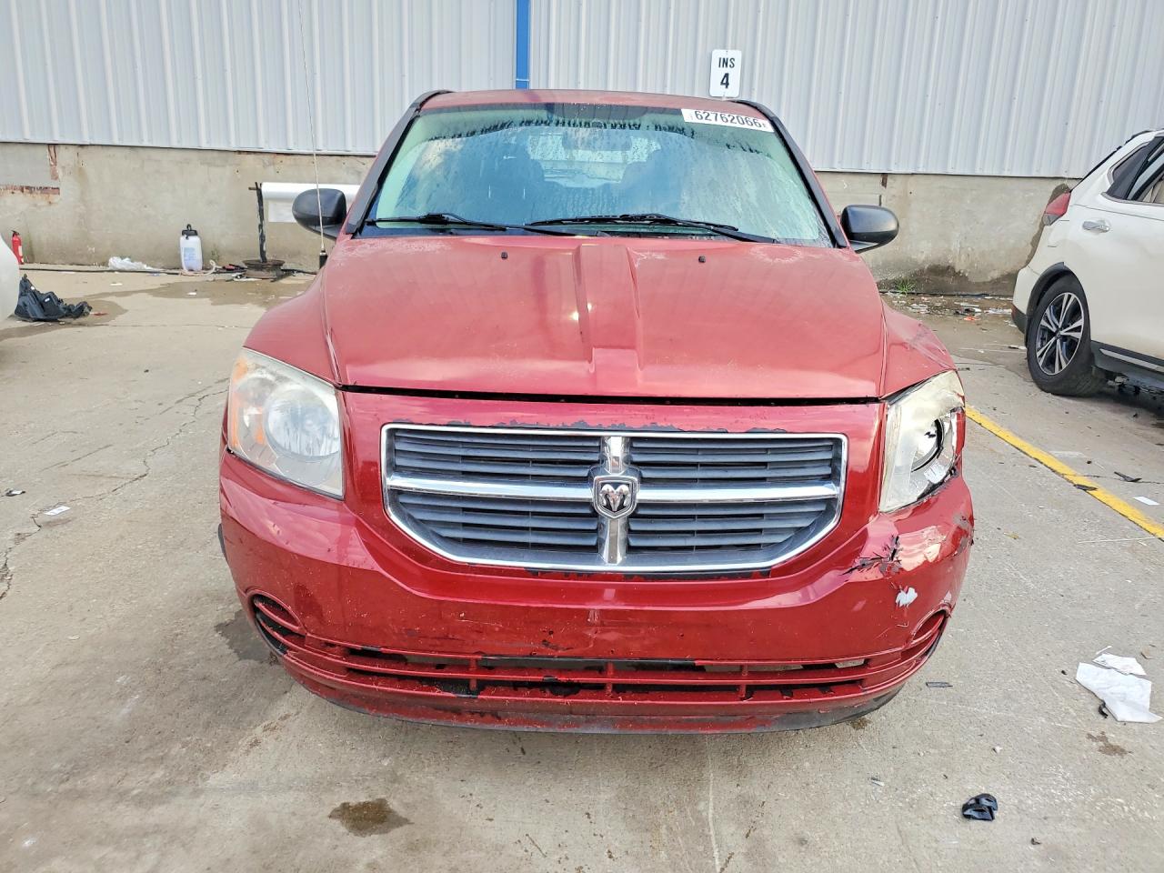 2007 Dodge Caliber Sxt Burgundy vin: 1B3HB48B77D258983