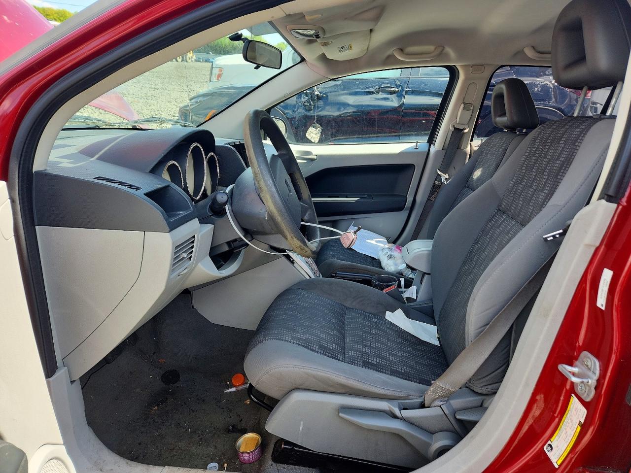 2007 Dodge Caliber Sxt Red vin: 1B3HB48B77D328188