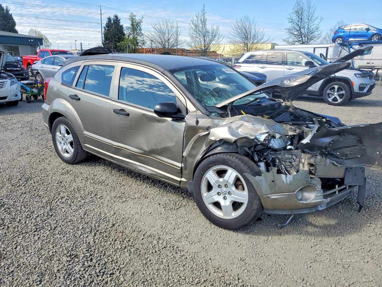 2008 Dodge Caliber Sxt Tan vin: 1B3HB48B78D616908