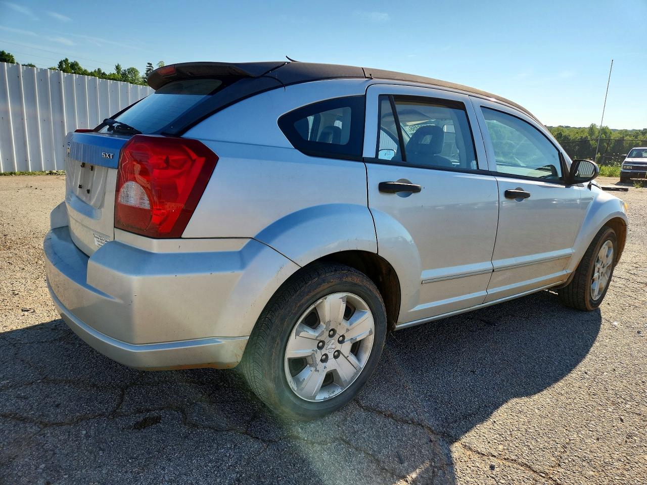 2007 Dodge Caliber Sxt Silver vin: 1B3HB48B97D101004