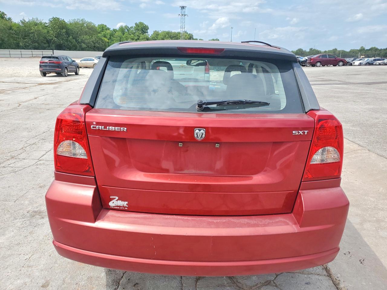 2007 Dodge Caliber Sxt Maroon vin: 1B3HB48B97D159520