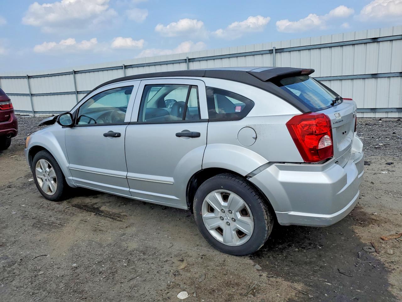 2007 Dodge Caliber Sxt Silver vin: 1B3HB48B97D349043