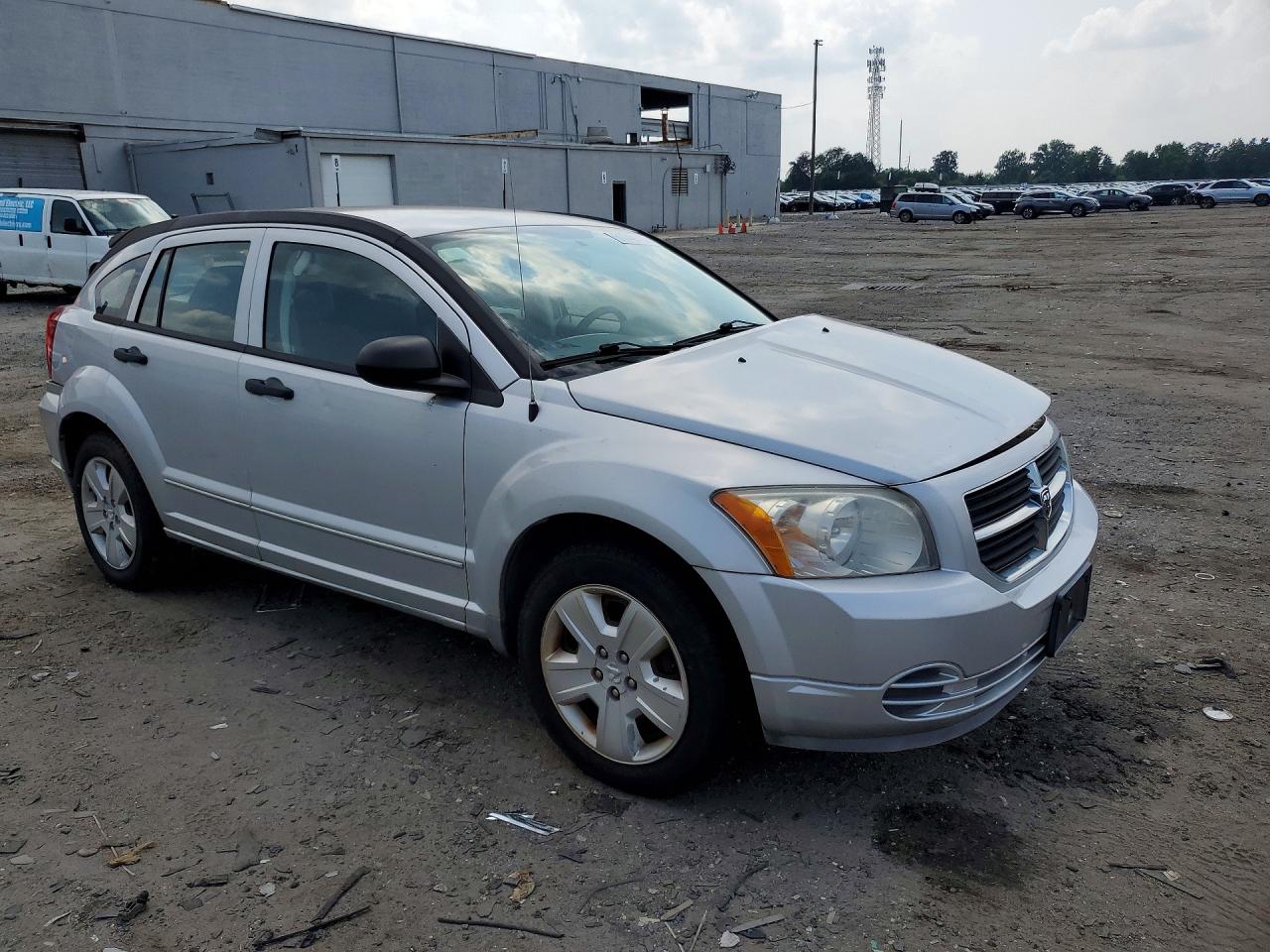 2007 Dodge Caliber Sxt Silver vin: 1B3HB48B97D349043