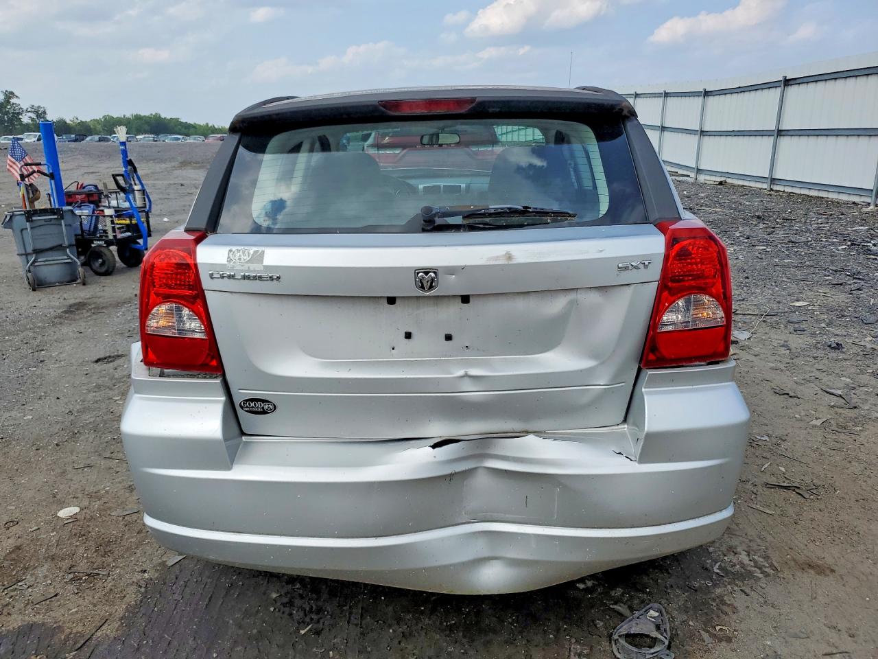 2007 Dodge Caliber Sxt Silver vin: 1B3HB48B97D349043