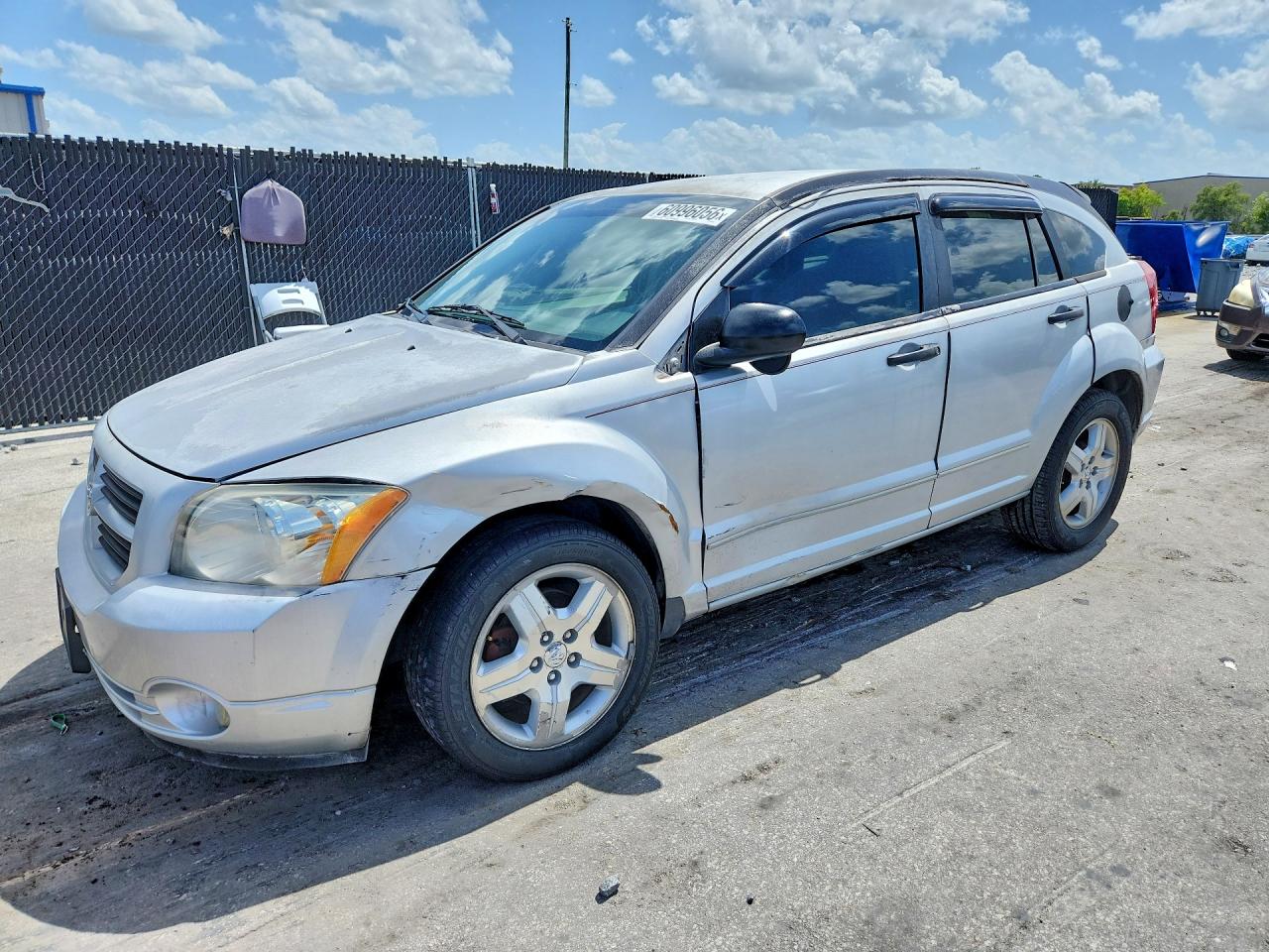 2007 Dodge Caliber Sxt Silver vin: 1B3HB48B97D561683