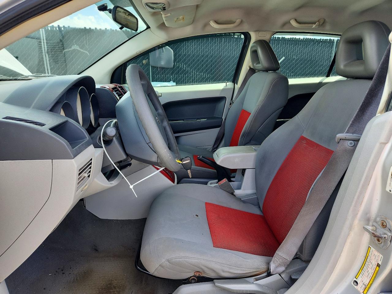 2007 Dodge Caliber Sxt Silver vin: 1B3HB48B97D561683