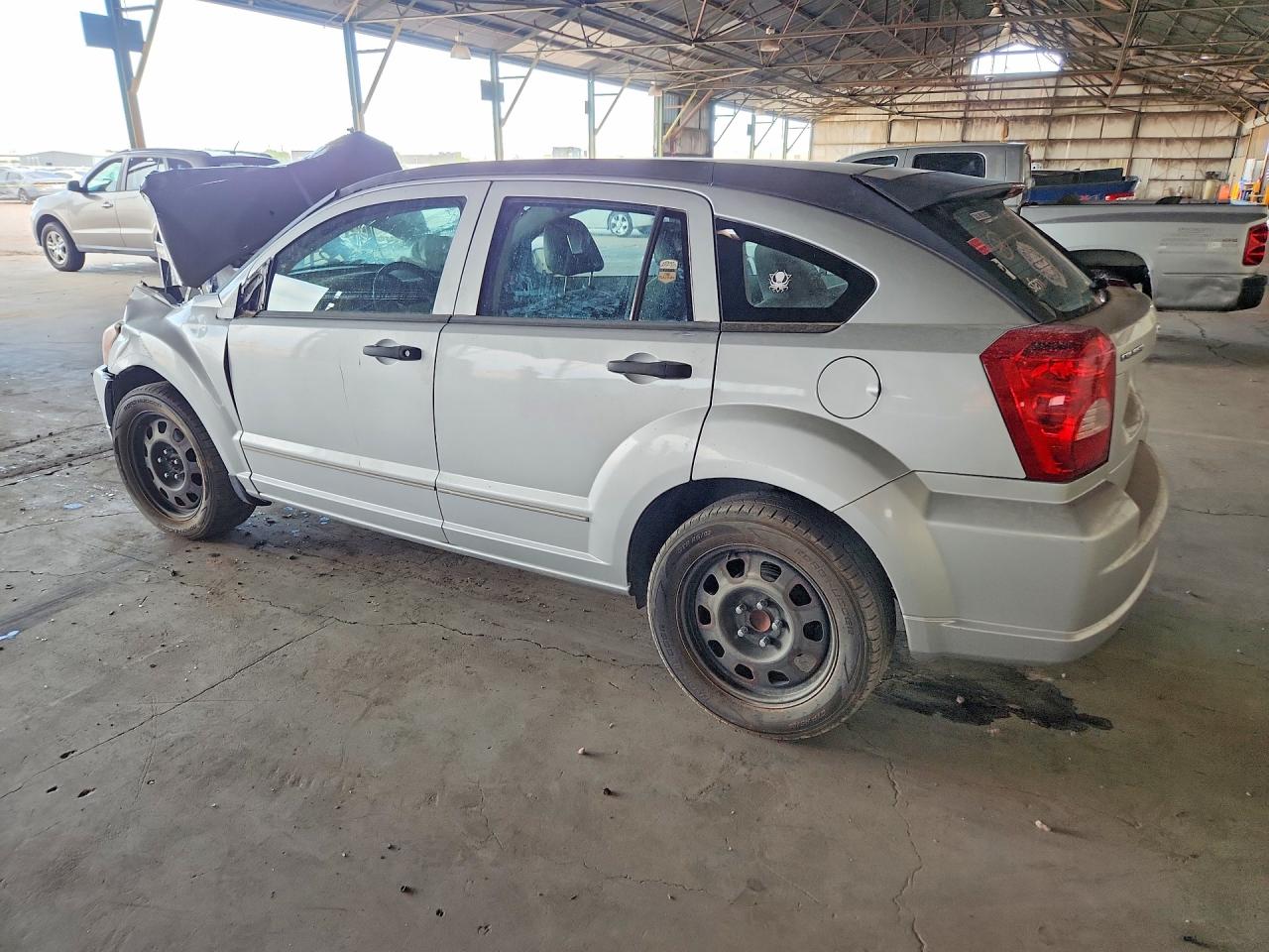 2007 Dodge Caliber Sxt Silver vin: 1B3HB48BX7D286678