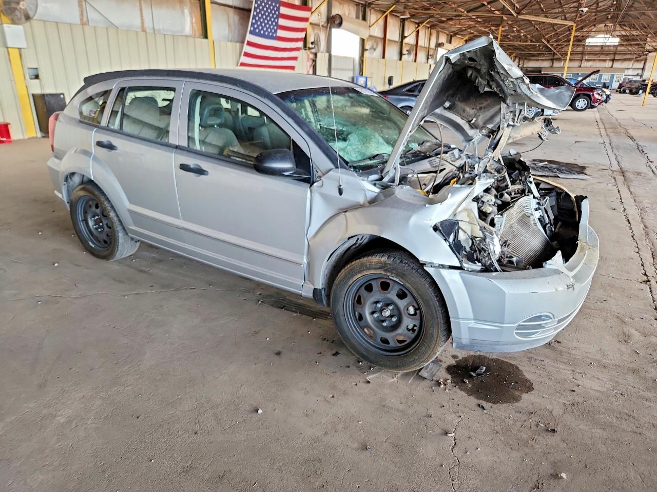 2007 Dodge Caliber Sxt Silver vin: 1B3HB48BX7D286678
