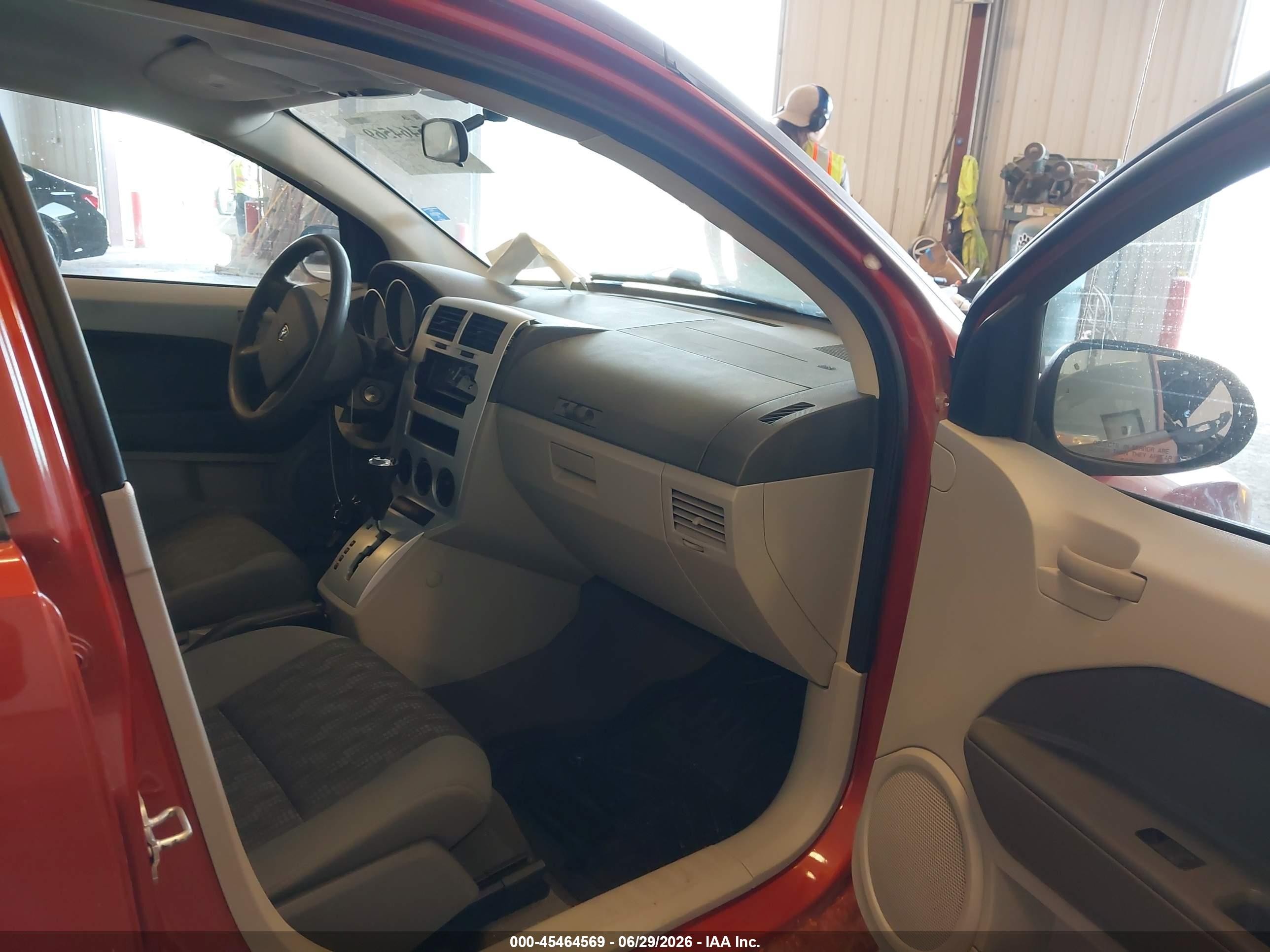 2007 Dodge Caliber Sxt Оранжевый vin: 1B3HB48BX7D304581