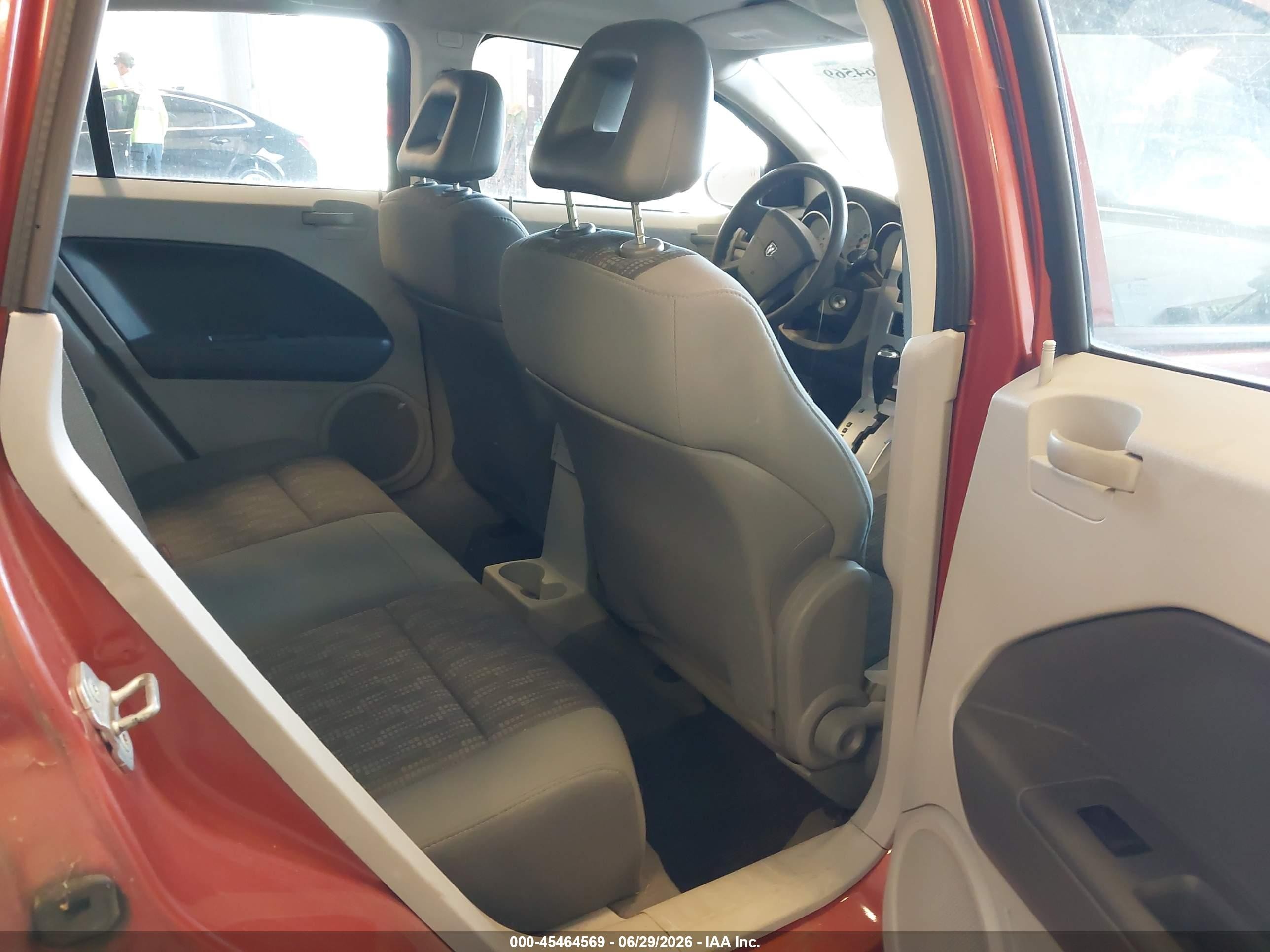 2007 Dodge Caliber Sxt Оранжевый vin: 1B3HB48BX7D304581