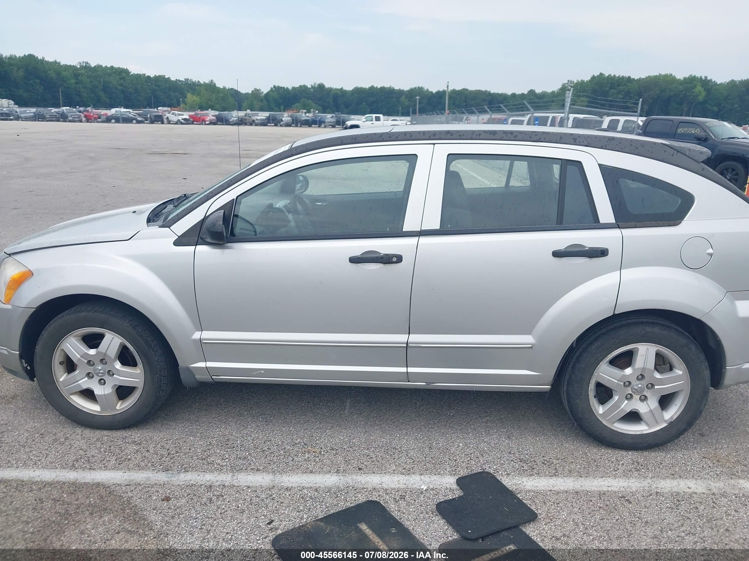 2008 Dodge Caliber Sxt Серебряный vin: 1B3HB48BX8D650213