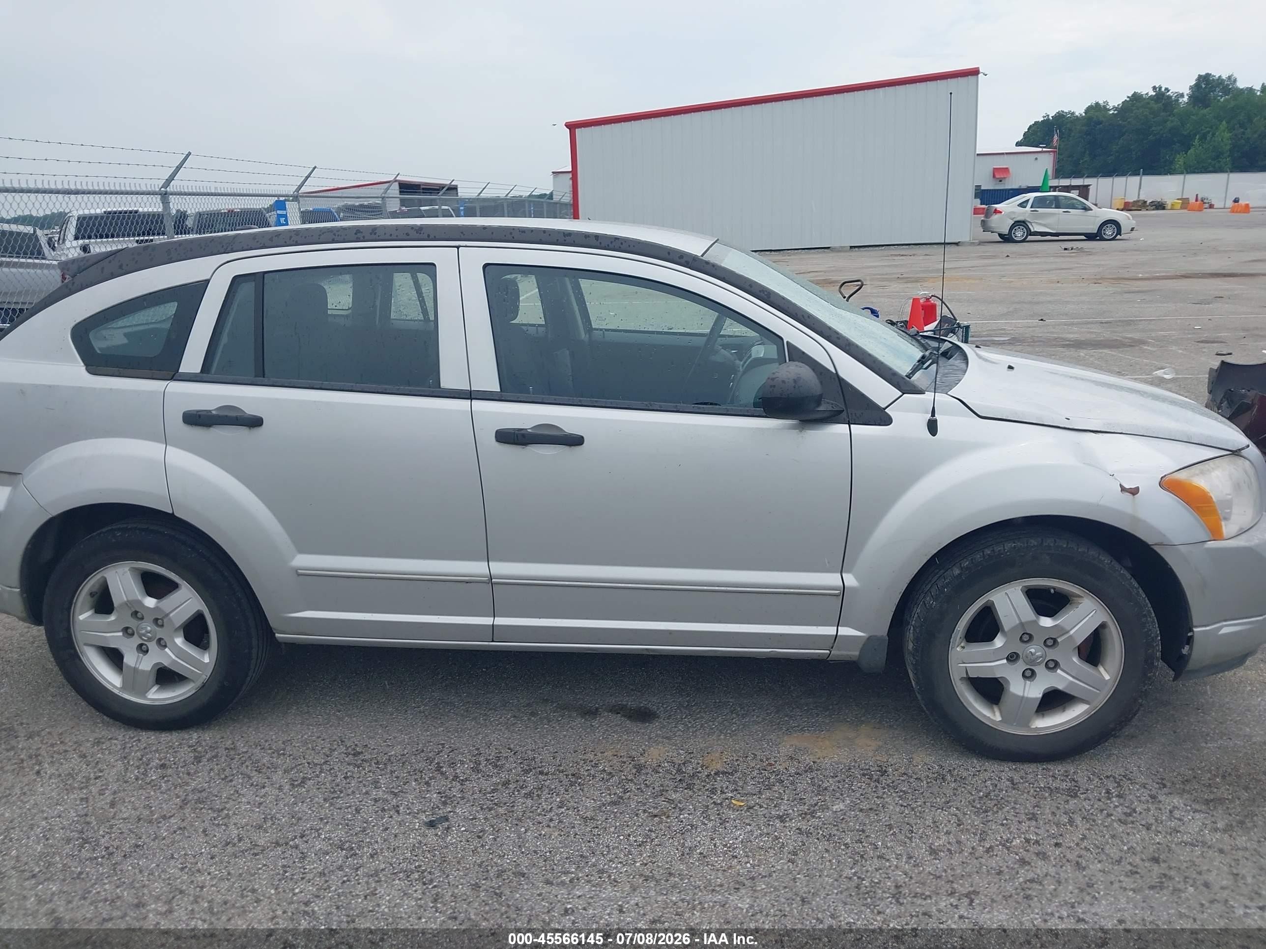 2008 Dodge Caliber Sxt Серебряный vin: 1B3HB48BX8D650213