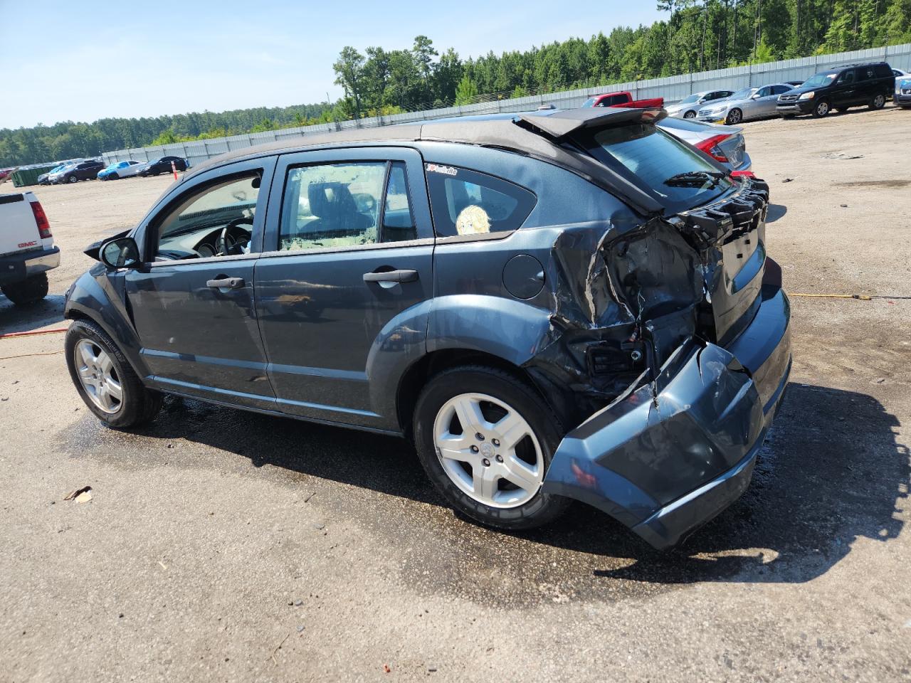 2008 Dodge Caliber Blue vin: 1B3HB48BX8D674687