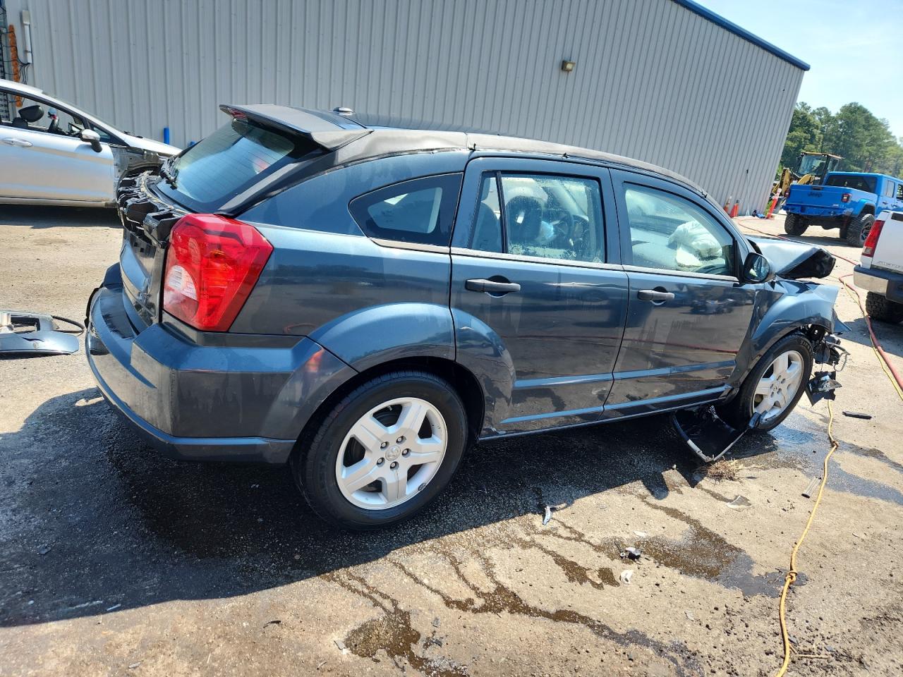 2008 Dodge Caliber Blue vin: 1B3HB48BX8D674687