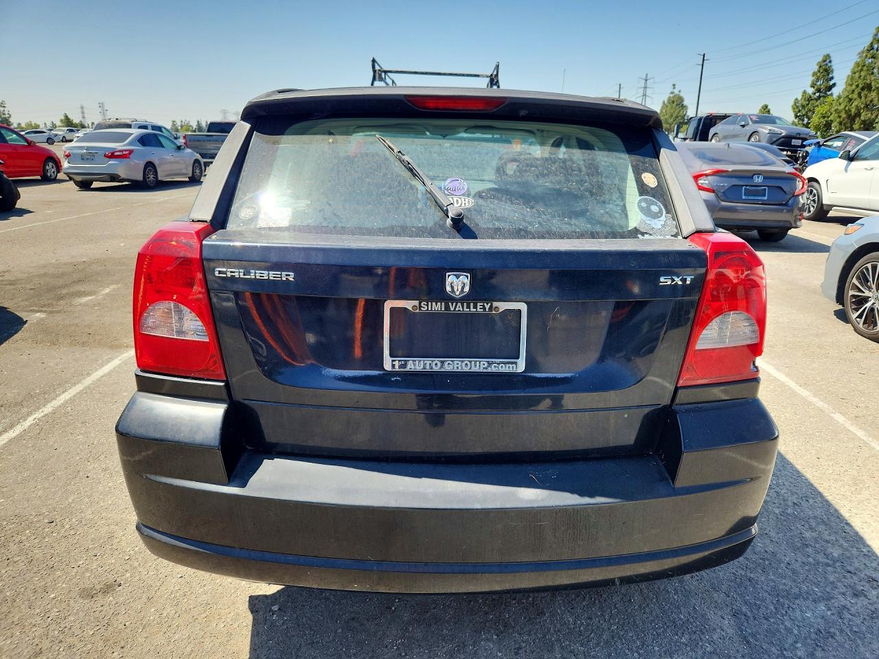 2007 Dodge Caliber Sxt Black vin: 1B3HB48C17D214132