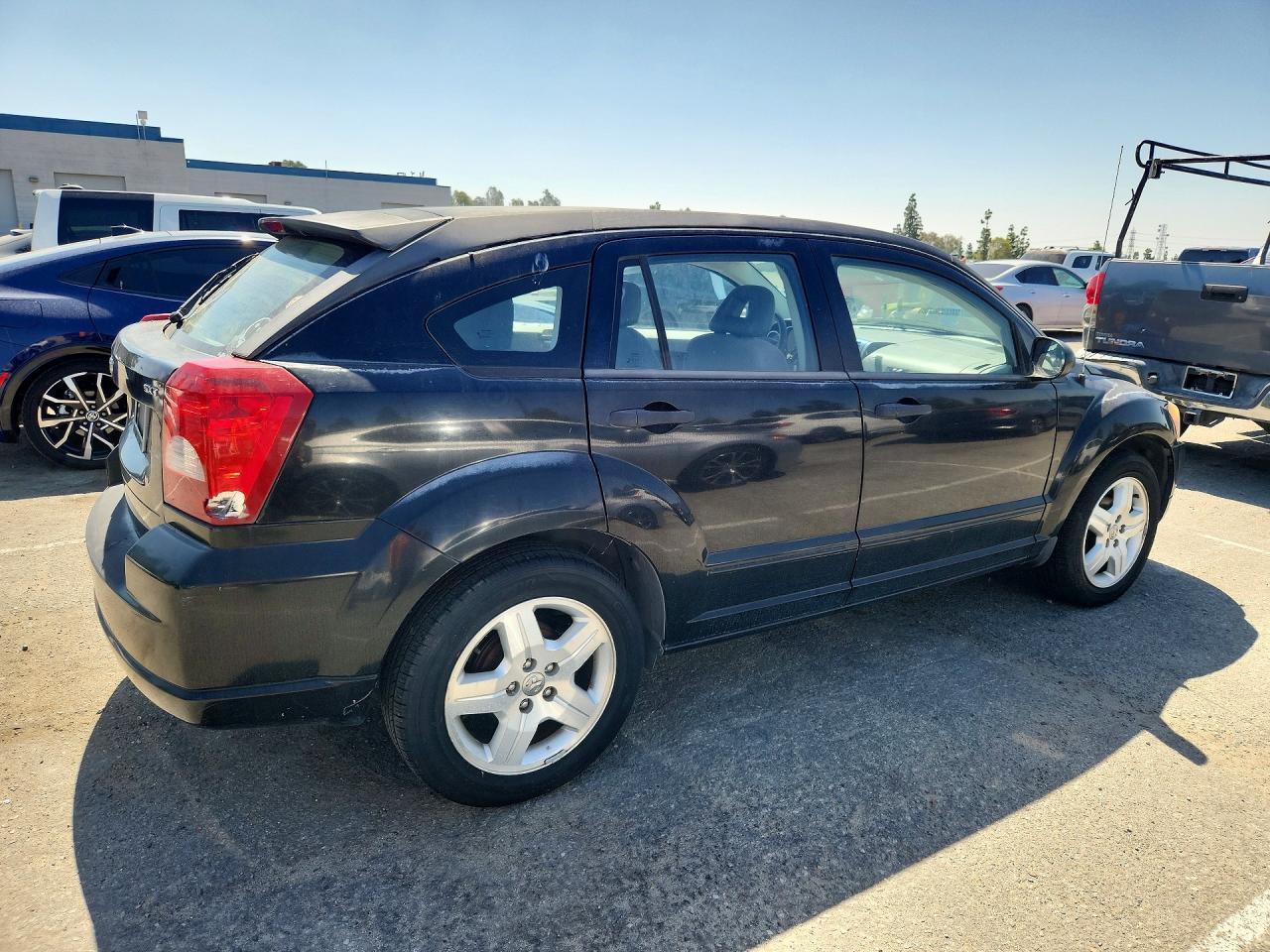 2007 Dodge Caliber Sxt Black vin: 1B3HB48C17D214132