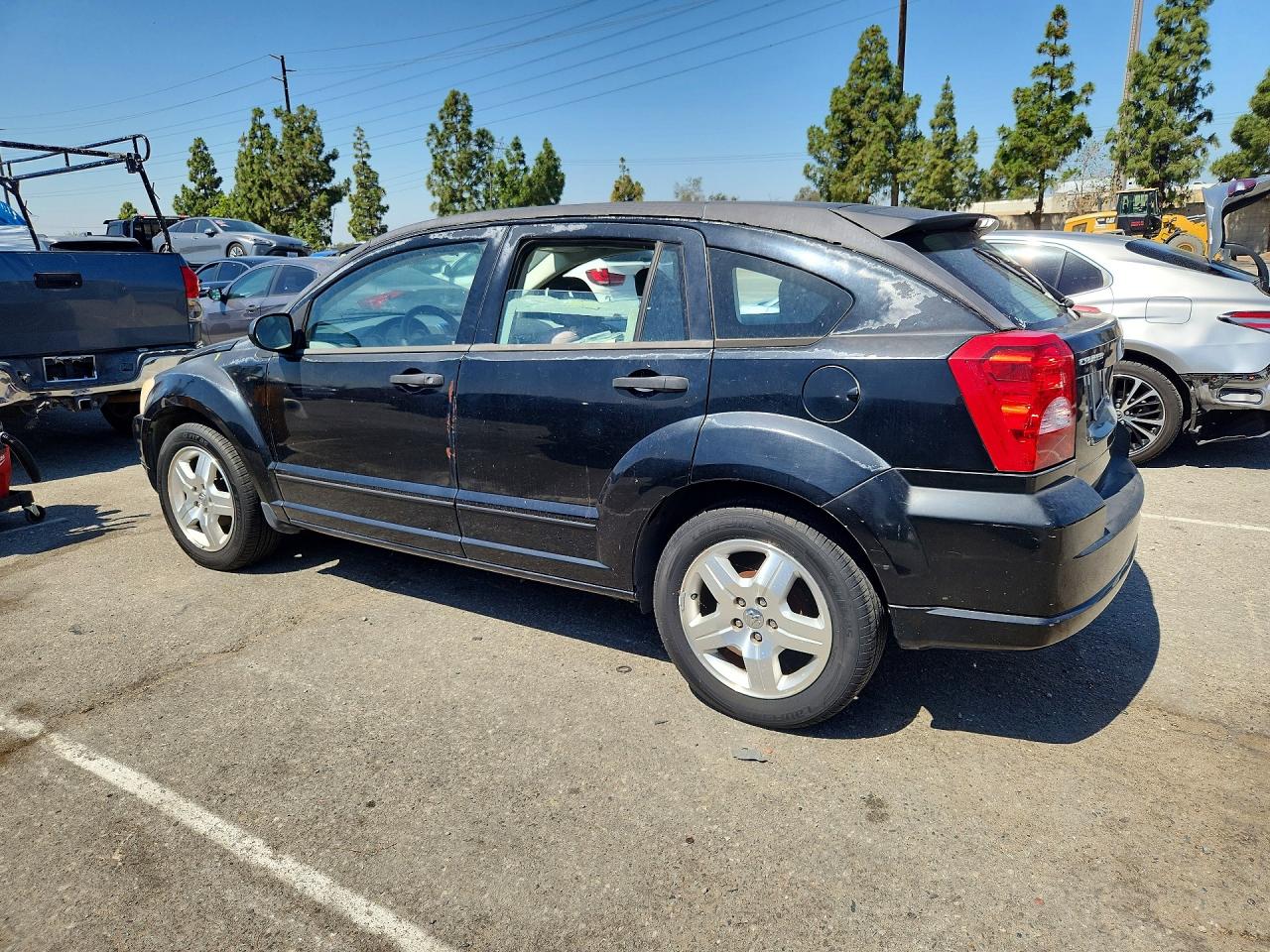 2007 Dodge Caliber Sxt Black vin: 1B3HB48C17D214132