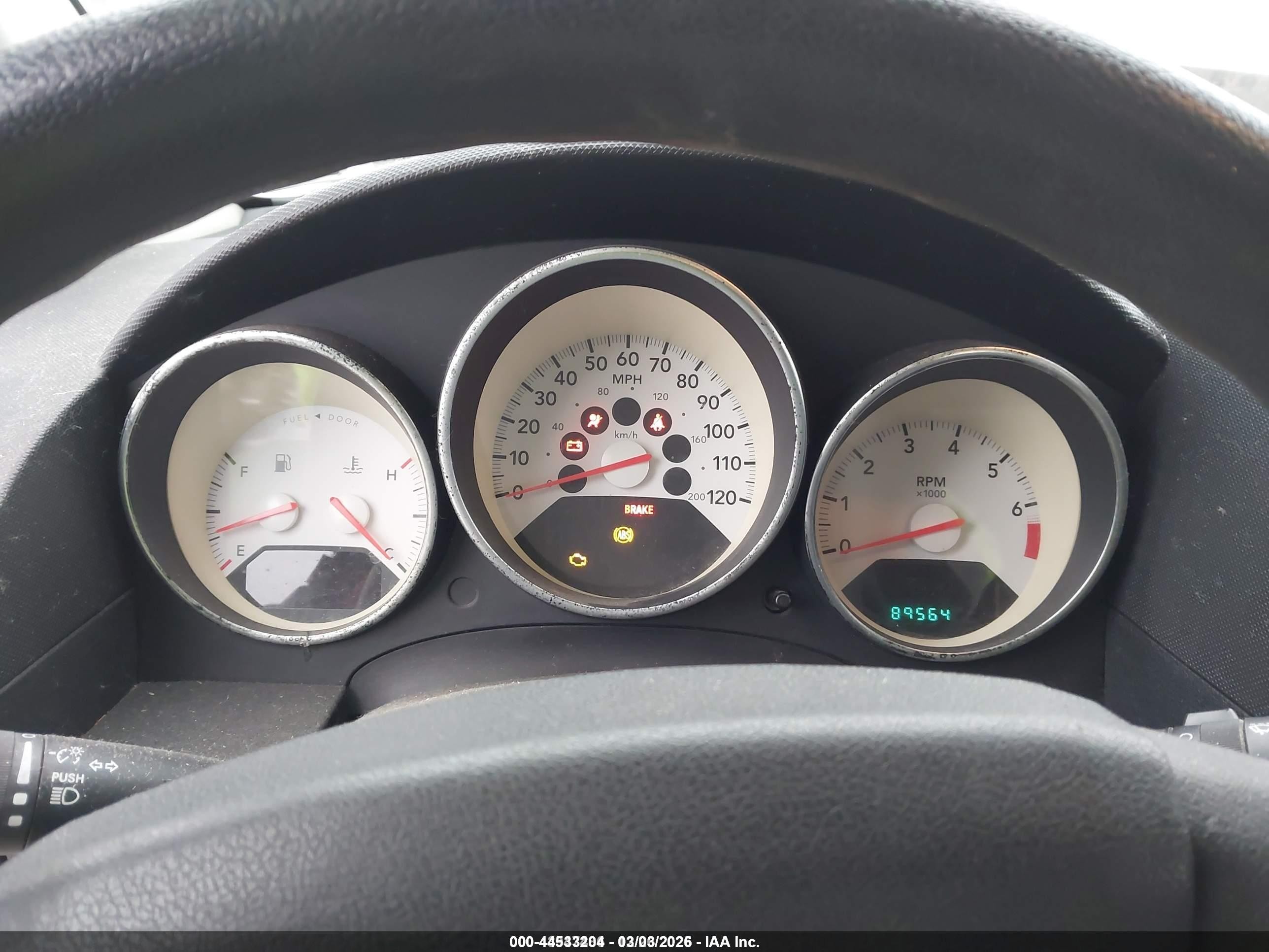 2009 Dodge Caliber Sxt Silver vin: 1B3HB48C19D198419