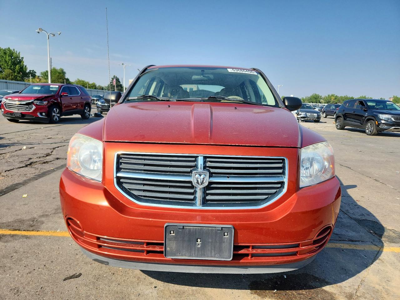 2007 Dodge Caliber Sxt Orange vin: 1B3HB48C37D547464