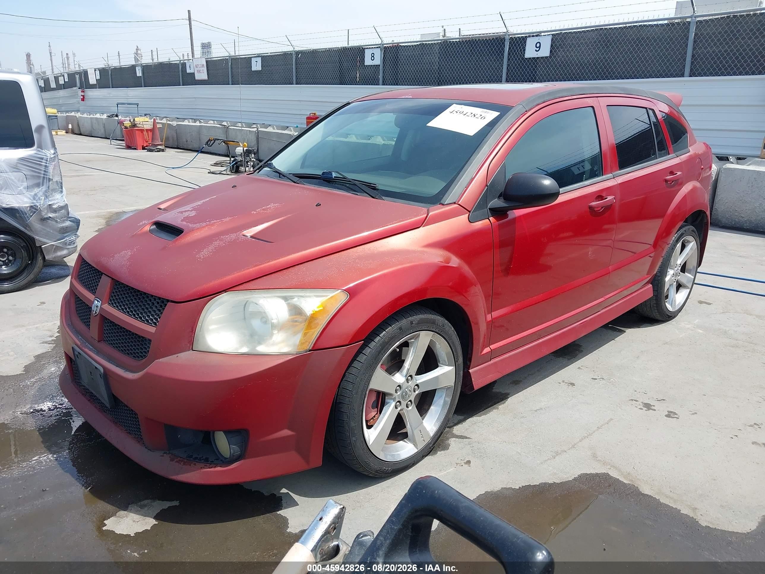 2008 Dodge Caliber Srt4 Красный vin: 1B3HB68F38D564966