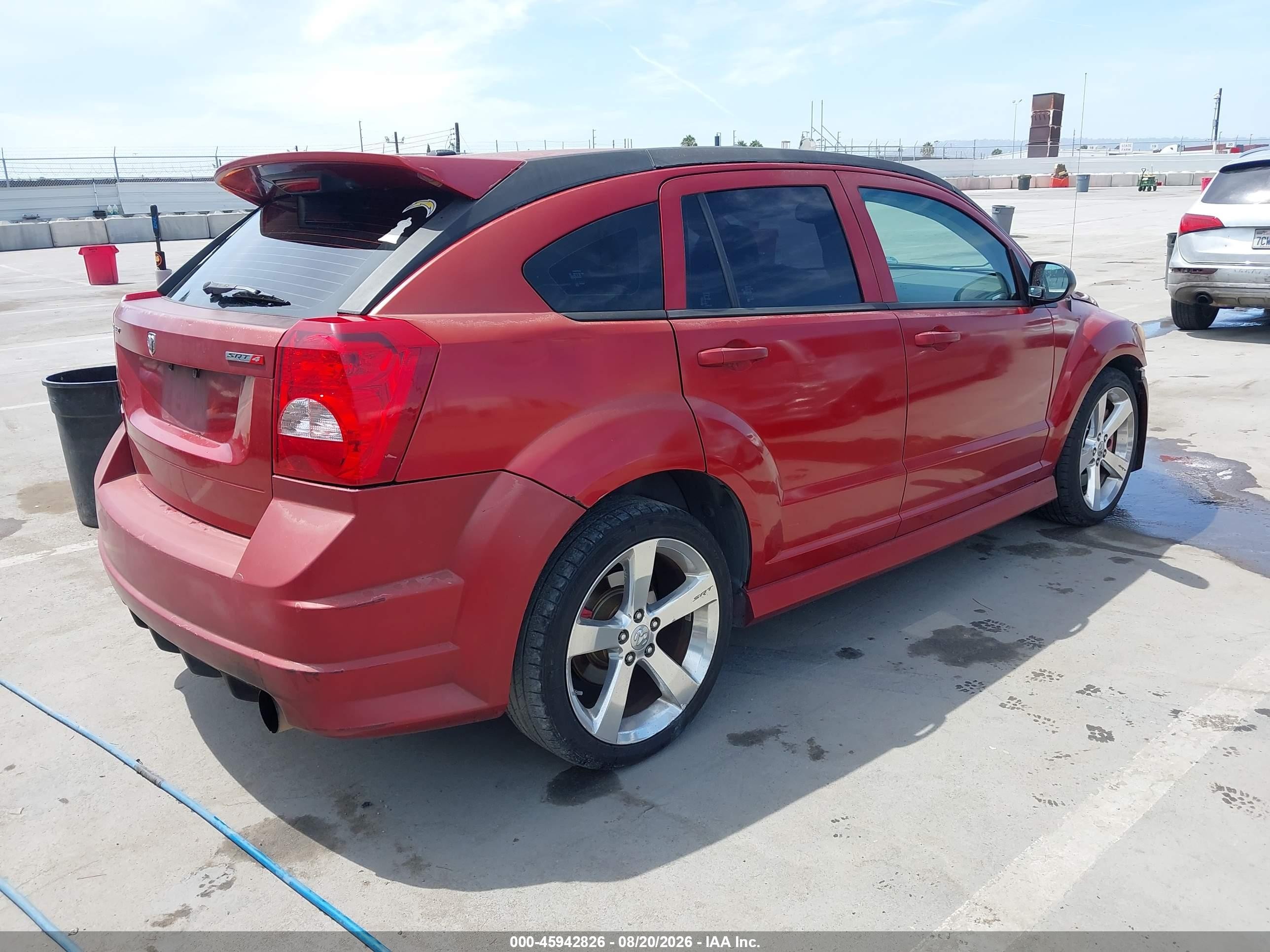 2008 Dodge Caliber Srt4 Красный vin: 1B3HB68F38D564966