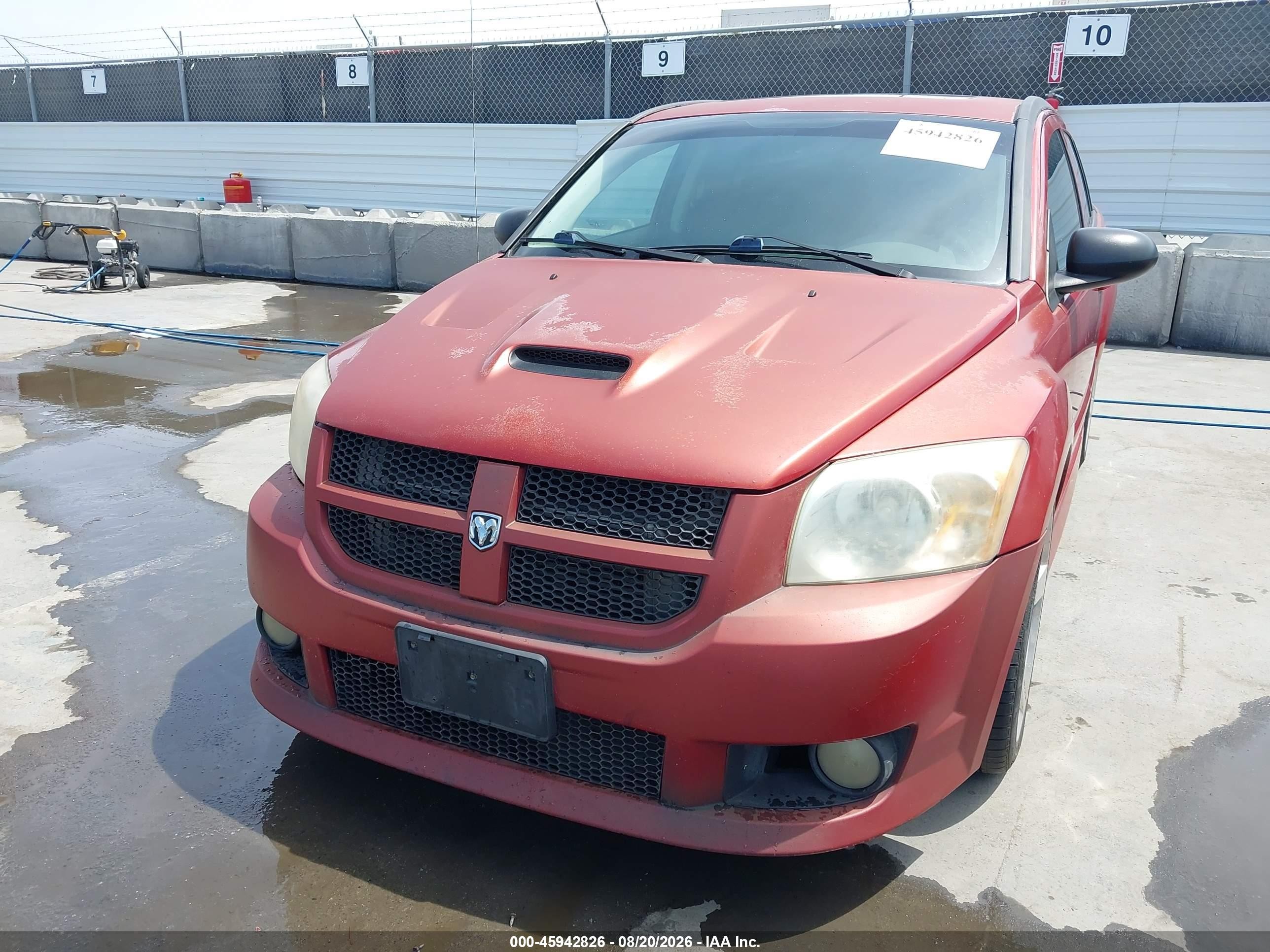 2008 Dodge Caliber Srt4 Красный vin: 1B3HB68F38D564966