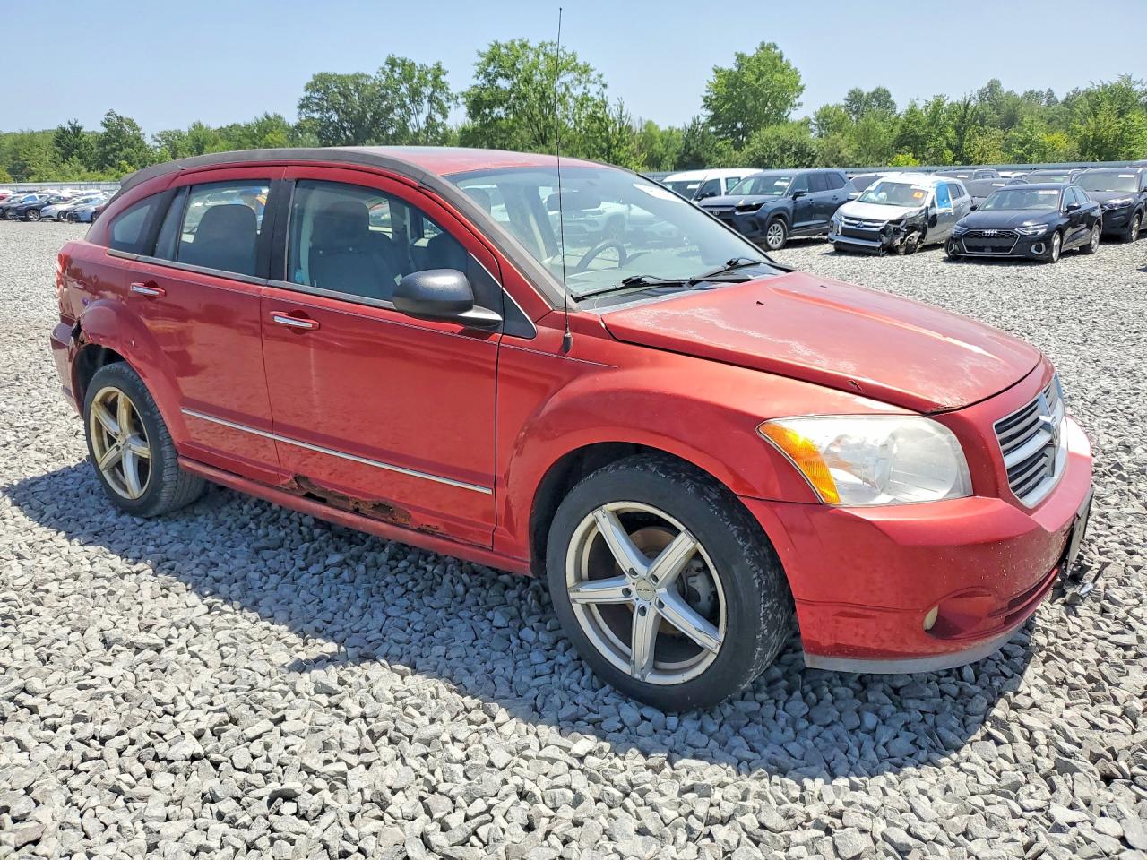 2007 Dodge Caliber R/t Red vin: 1B3HB78K57D392098