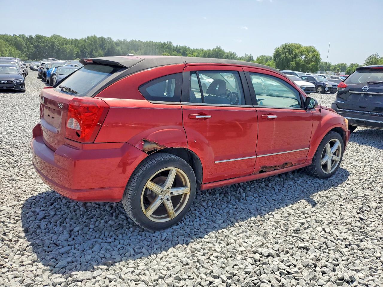 2007 Dodge Caliber R/t Red vin: 1B3HB78K57D392098
