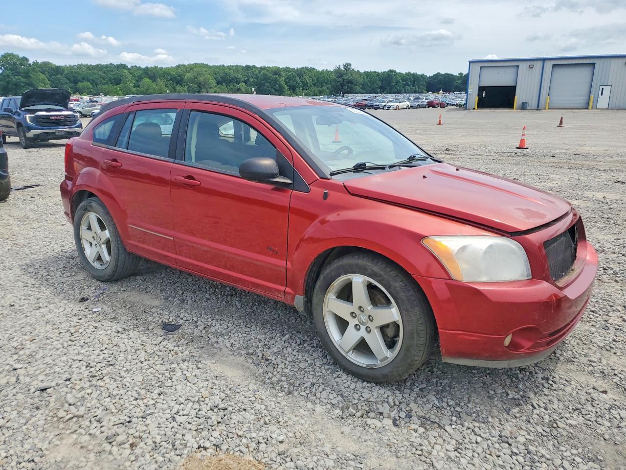 2008 Dodge Caliber R Red vin: 1B3HB78K58D541949
