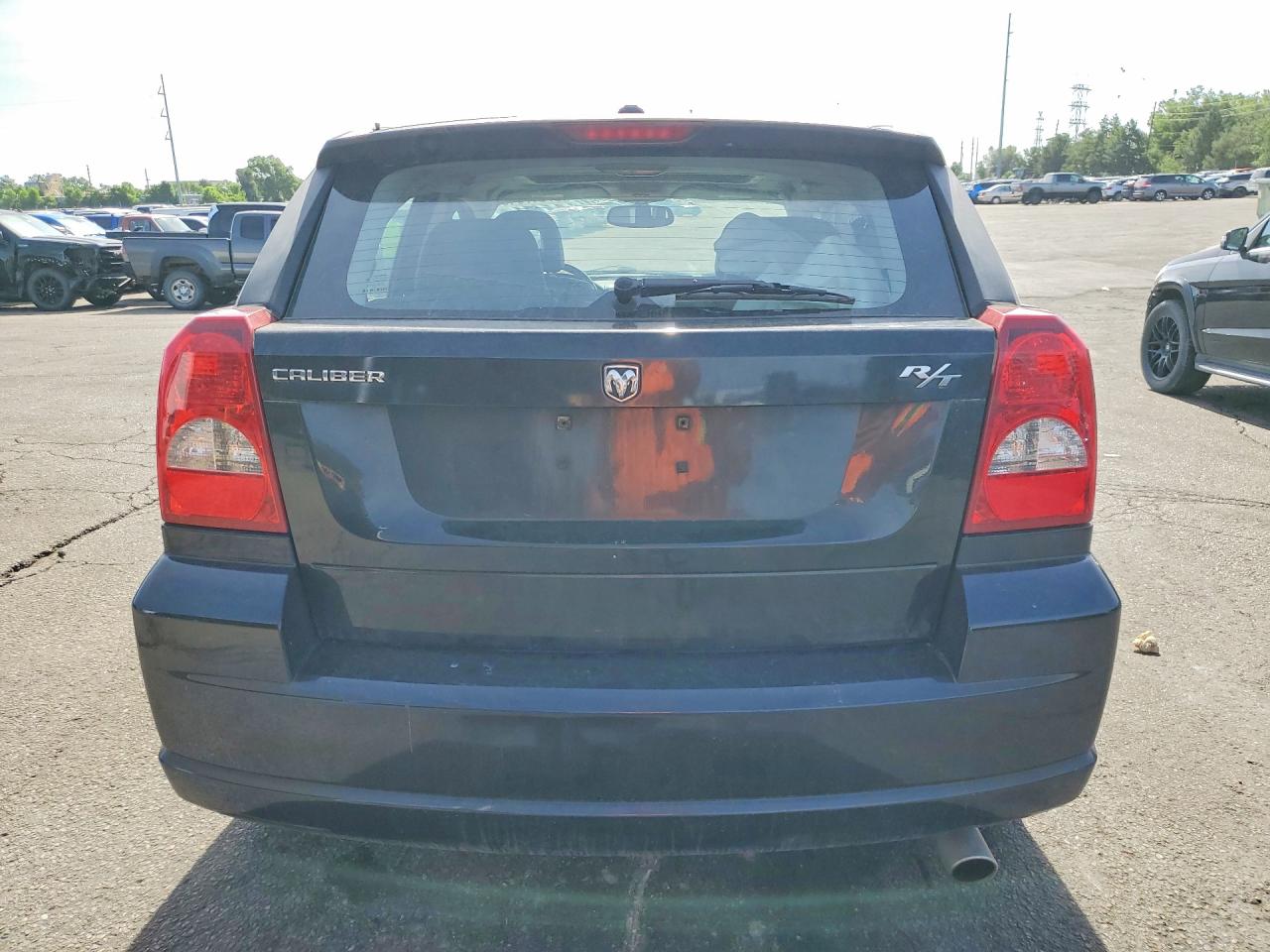 2008 Dodge Caliber R Black vin: 1B3HB78K68D797193