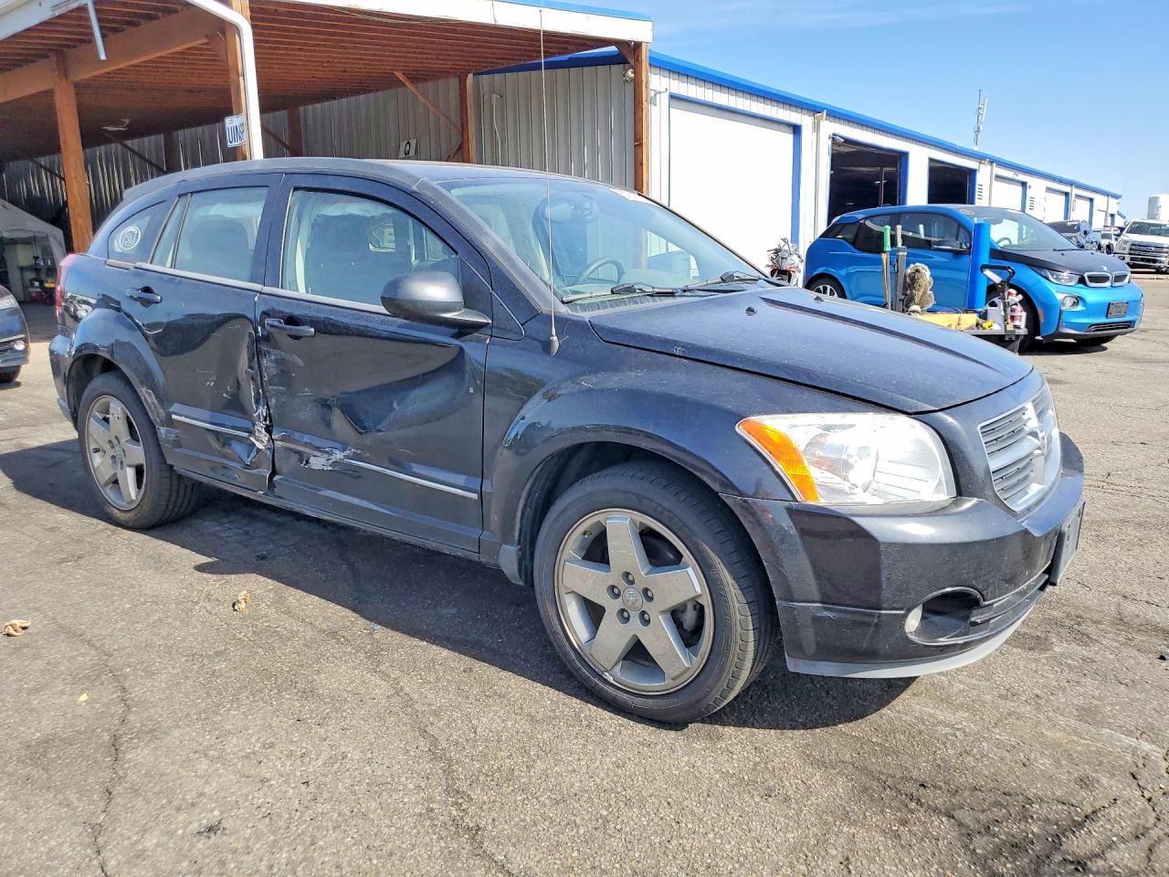 2008 Dodge Caliber R Black vin: 1B3HB78K68D797193