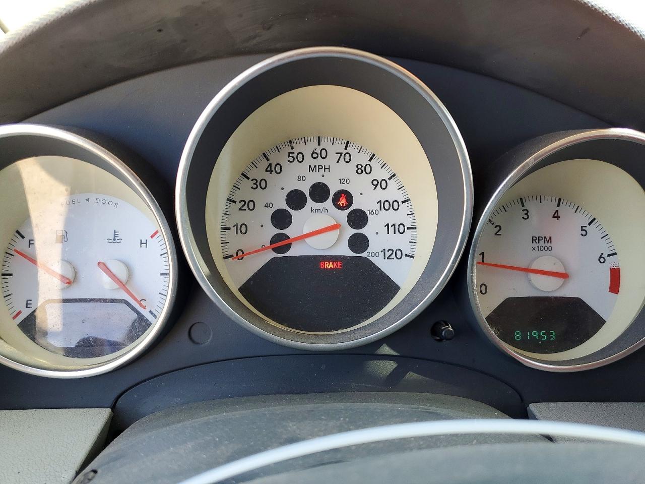 2007 Dodge Caliber R Red vin: 1B3HB78KX7D102549