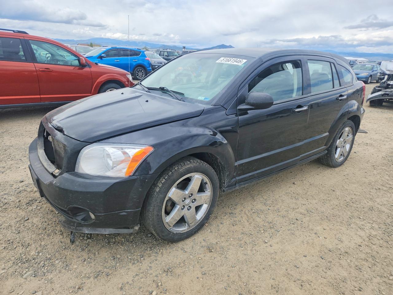 2007 Dodge Caliber R Black vin: 1B3HE78K07D344533