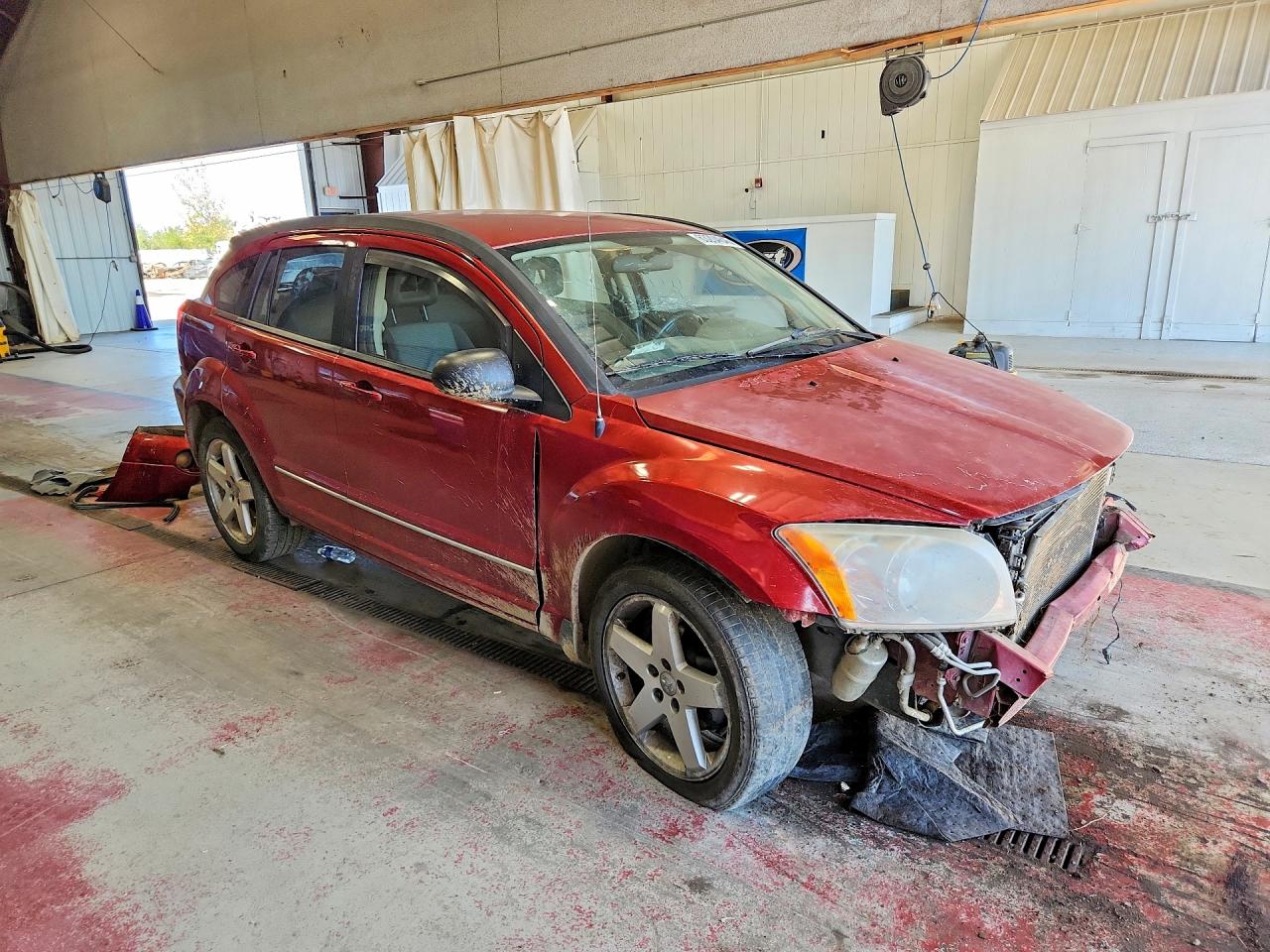 2008 Dodge Caliber R/t Burgundy vin: 1B3HE78K08D672228