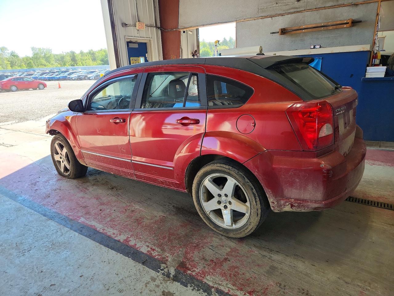 2008 Dodge Caliber R/t Burgundy vin: 1B3HE78K08D672228