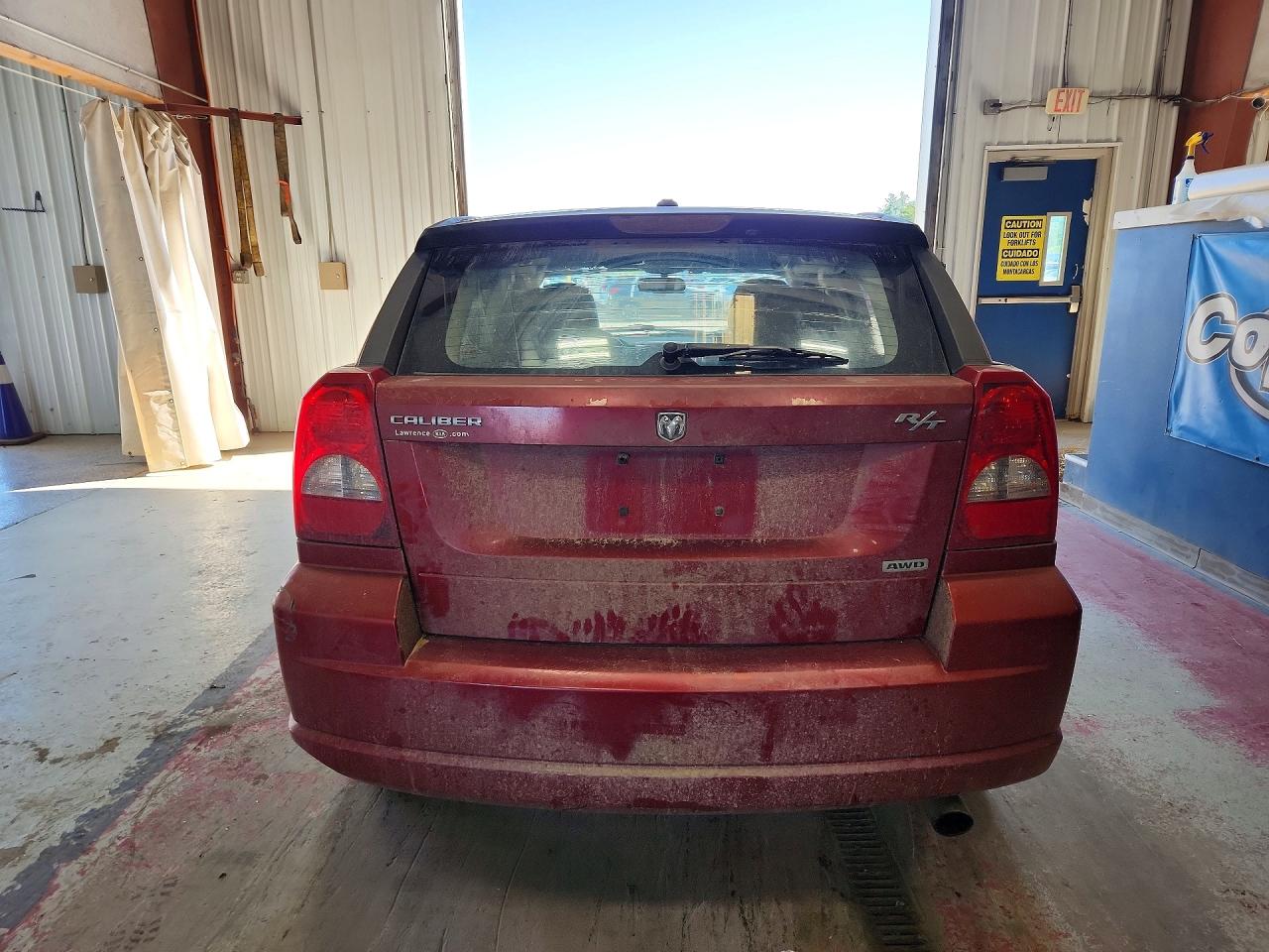 2008 Dodge Caliber R/t Burgundy vin: 1B3HE78K08D672228