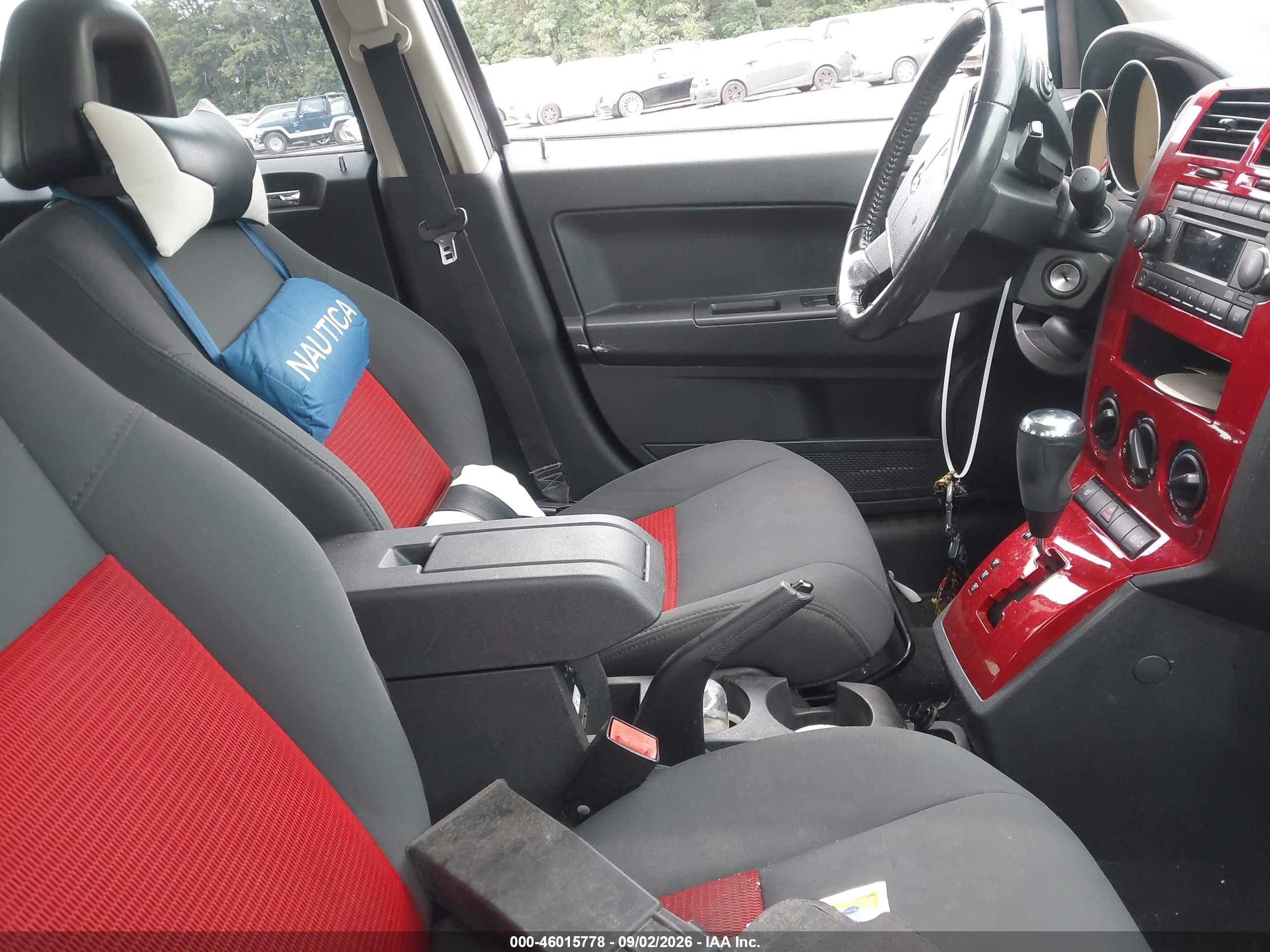 2008 Dodge Caliber R/t Red vin: 1B3HE78K08Z590953