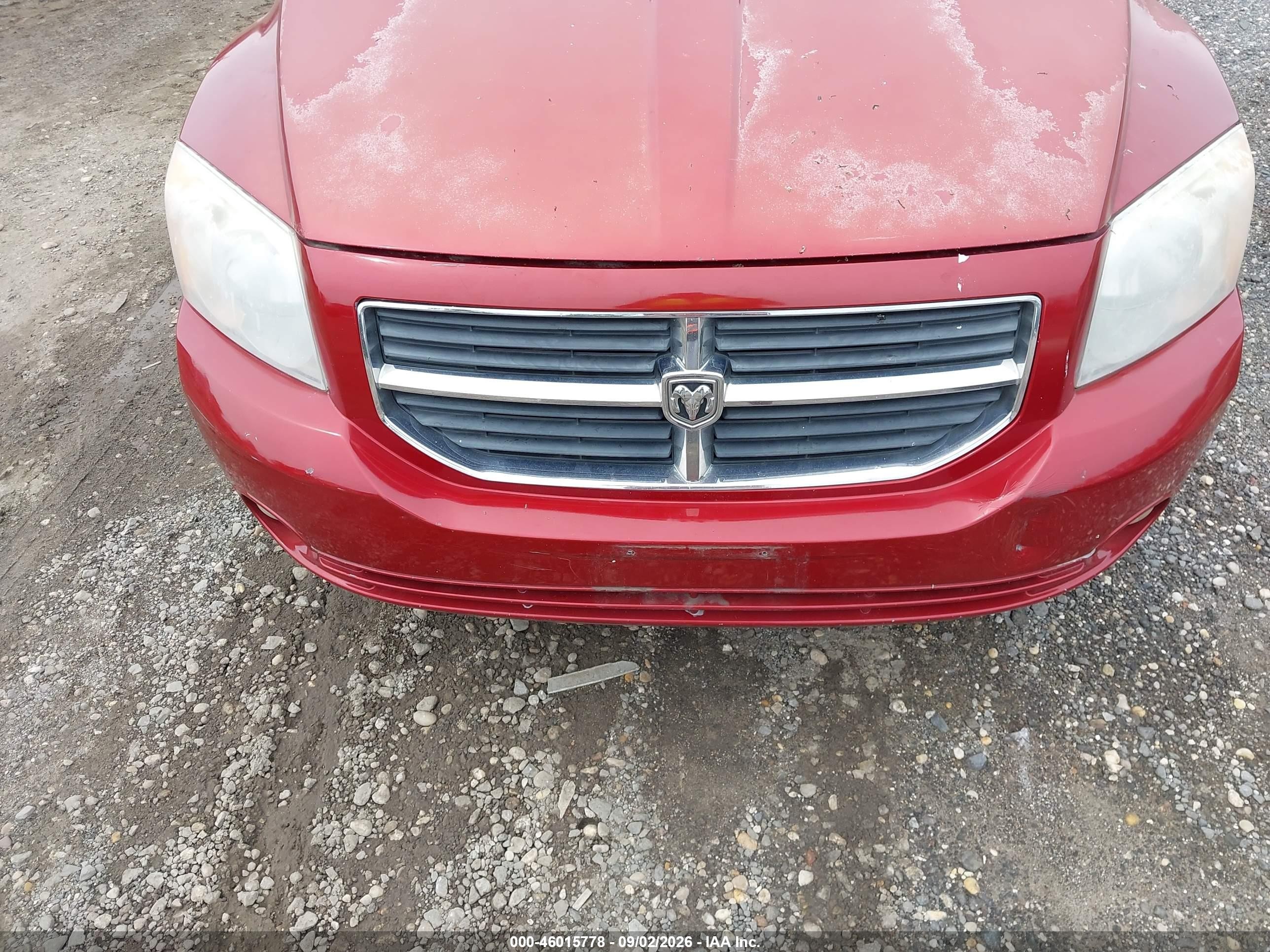 2008 Dodge Caliber R/t Red vin: 1B3HE78K08Z590953
