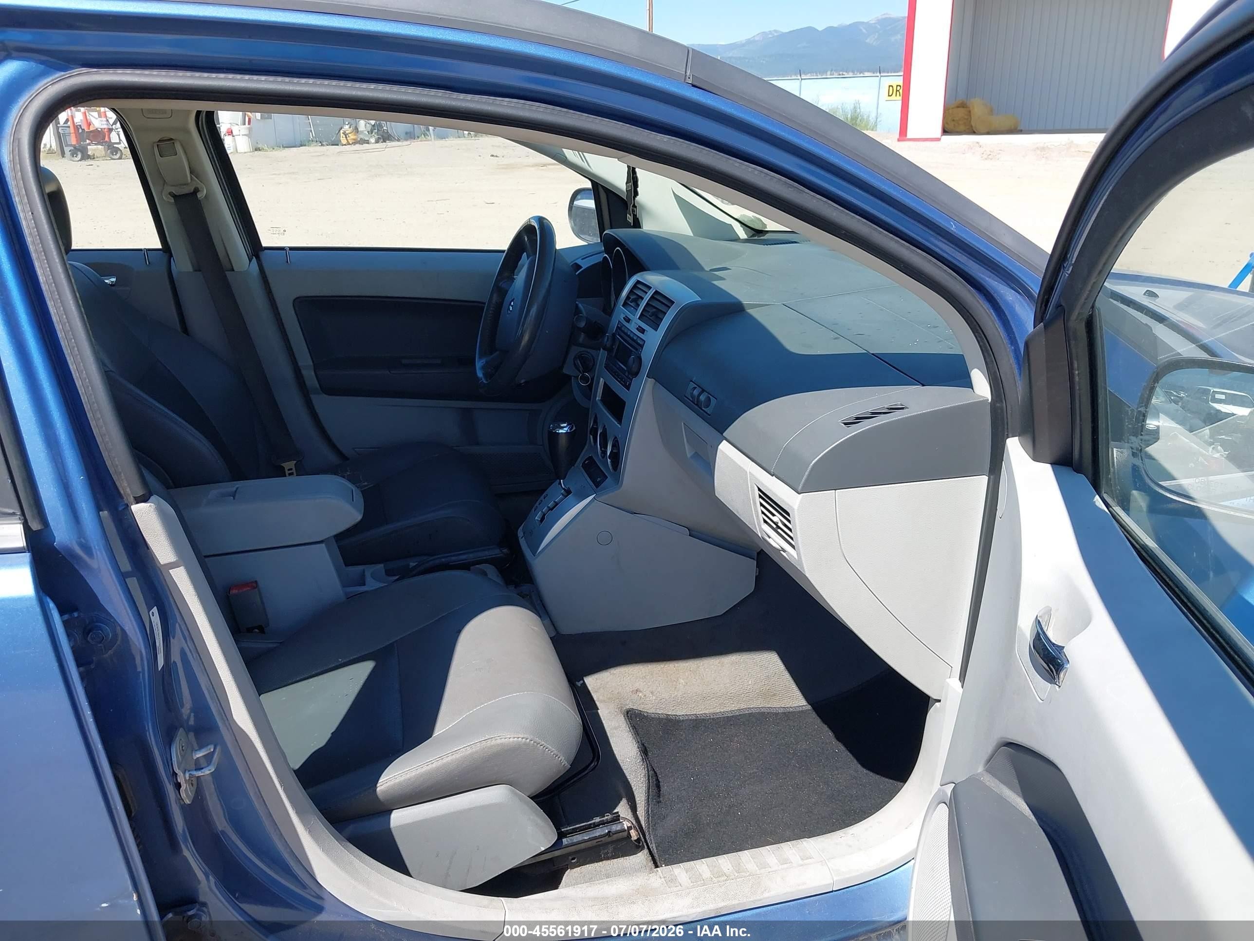 2007 Dodge Caliber R/t Blue vin: 1B3HE78K47D283266