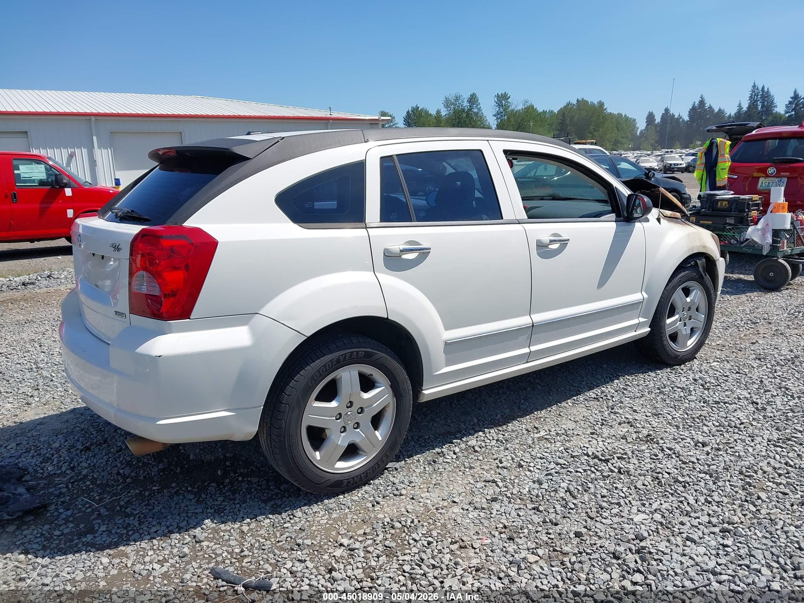 2007 Dodge Caliber R/t Белый vin: 1B3HE78K47D322101