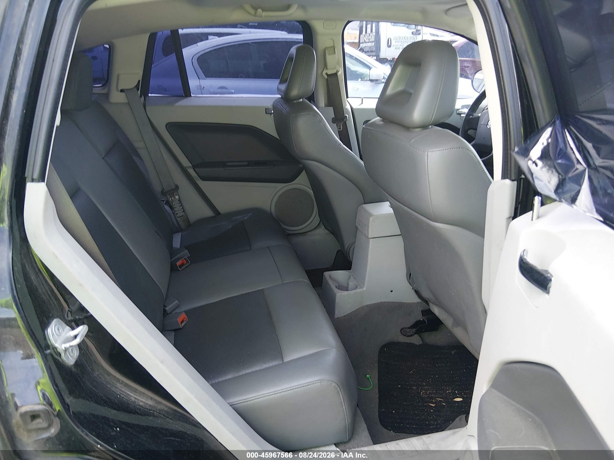 2007 Dodge Caliber R/t Black vin: 1B3HE78K57D264399