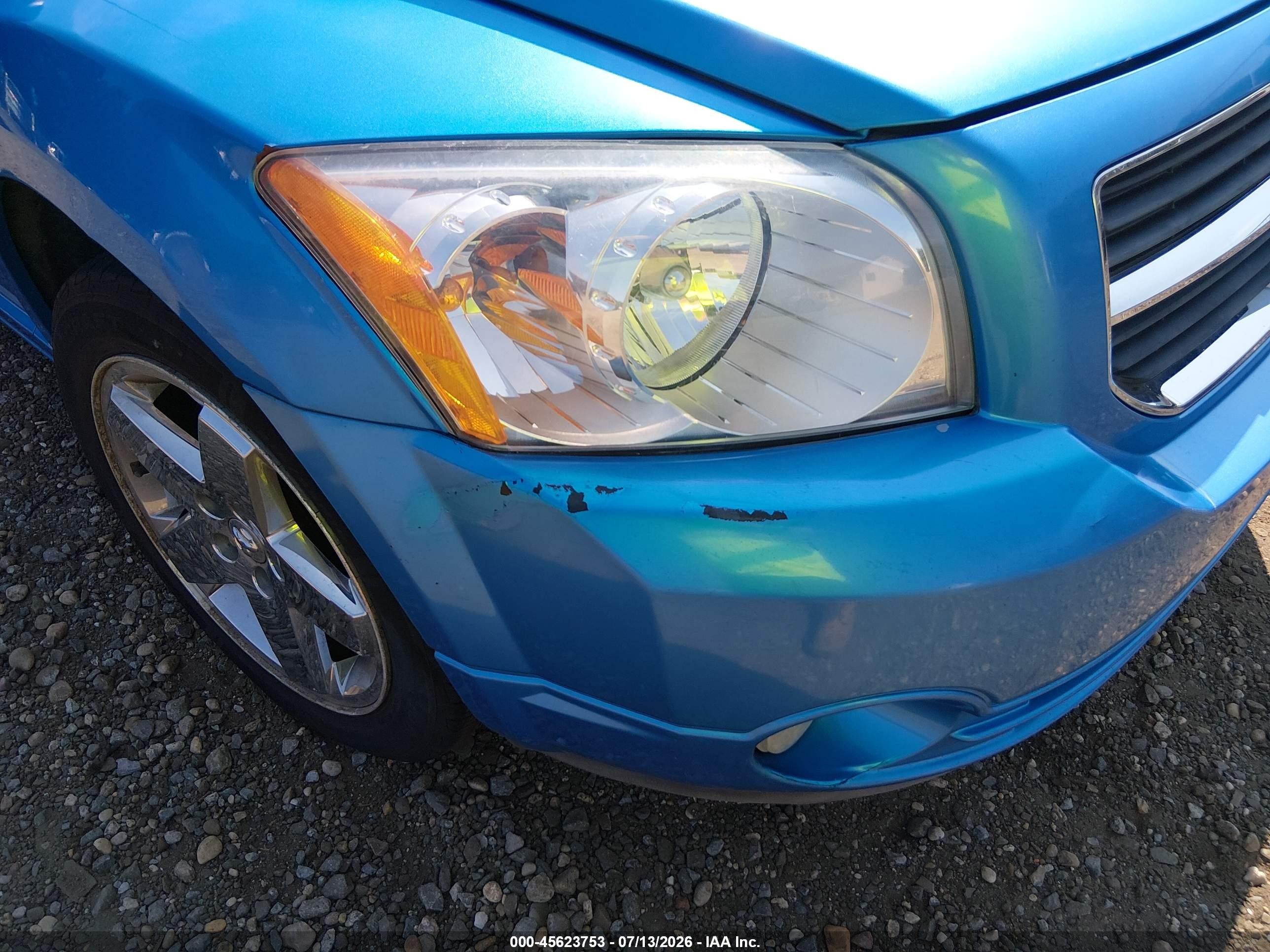 2008 Dodge Caliber R/t Blue vin: 1B3HE78K58D510403