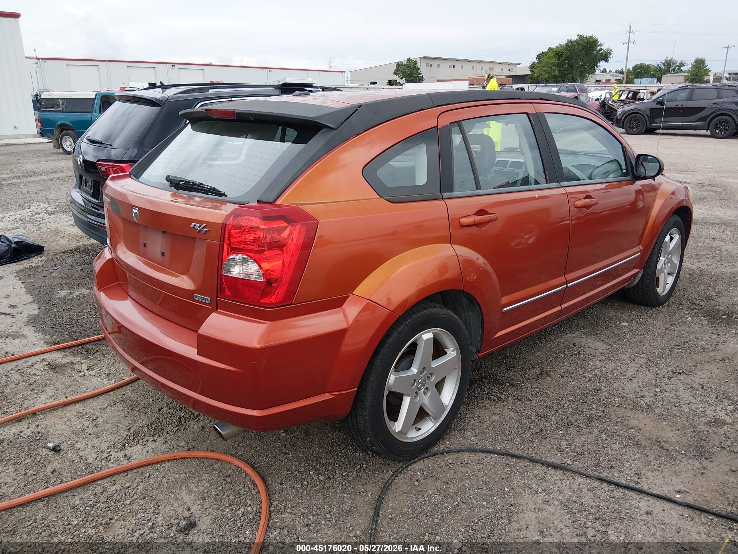 2008 Dodge Caliber R/t Orange vin: 1B3HE78K58D688361