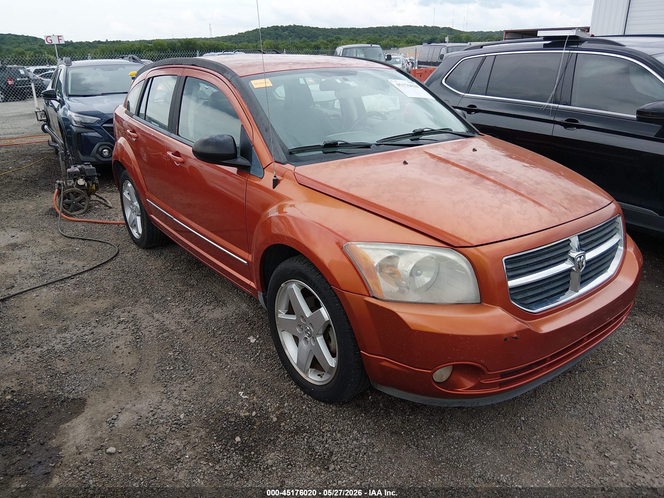 2008 Dodge Caliber R/t Orange vin: 1B3HE78K58D688361