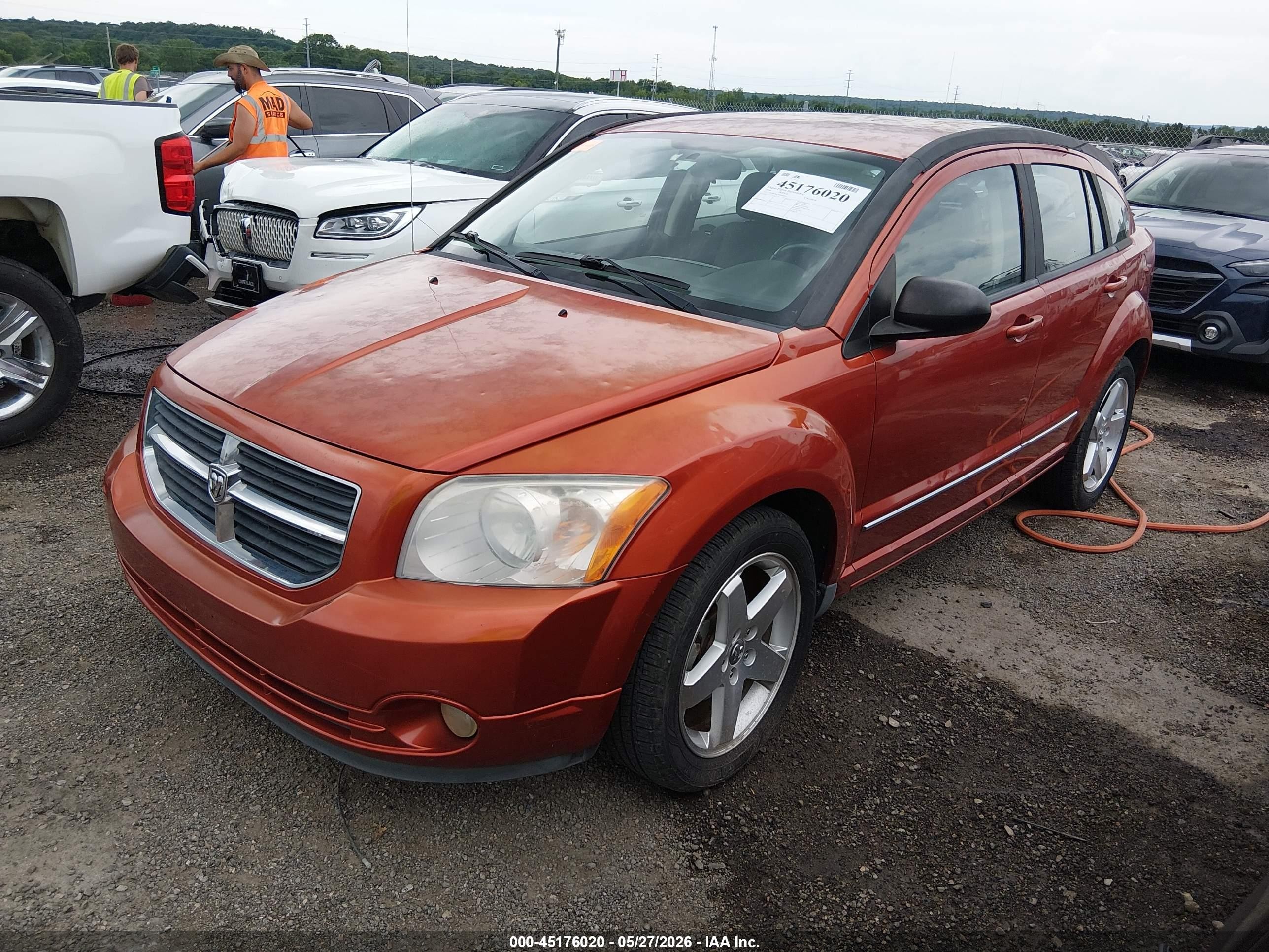 2008 Dodge Caliber R/t Orange vin: 1B3HE78K58D688361