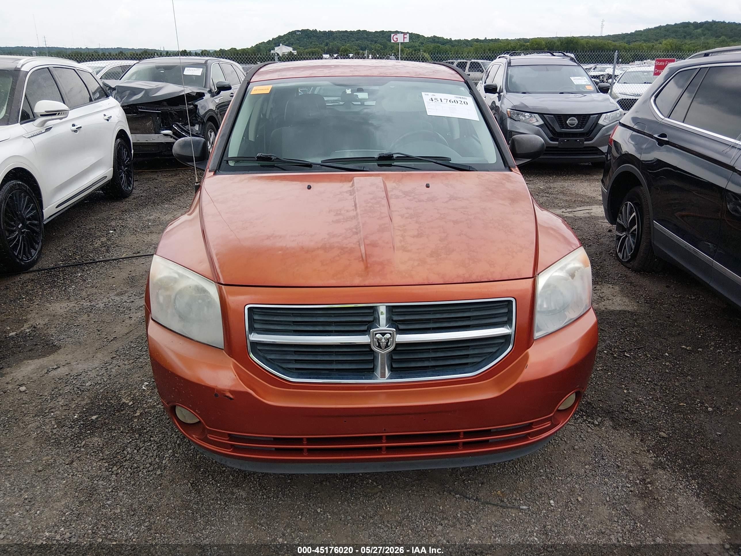 2008 Dodge Caliber R/t Orange vin: 1B3HE78K58D688361