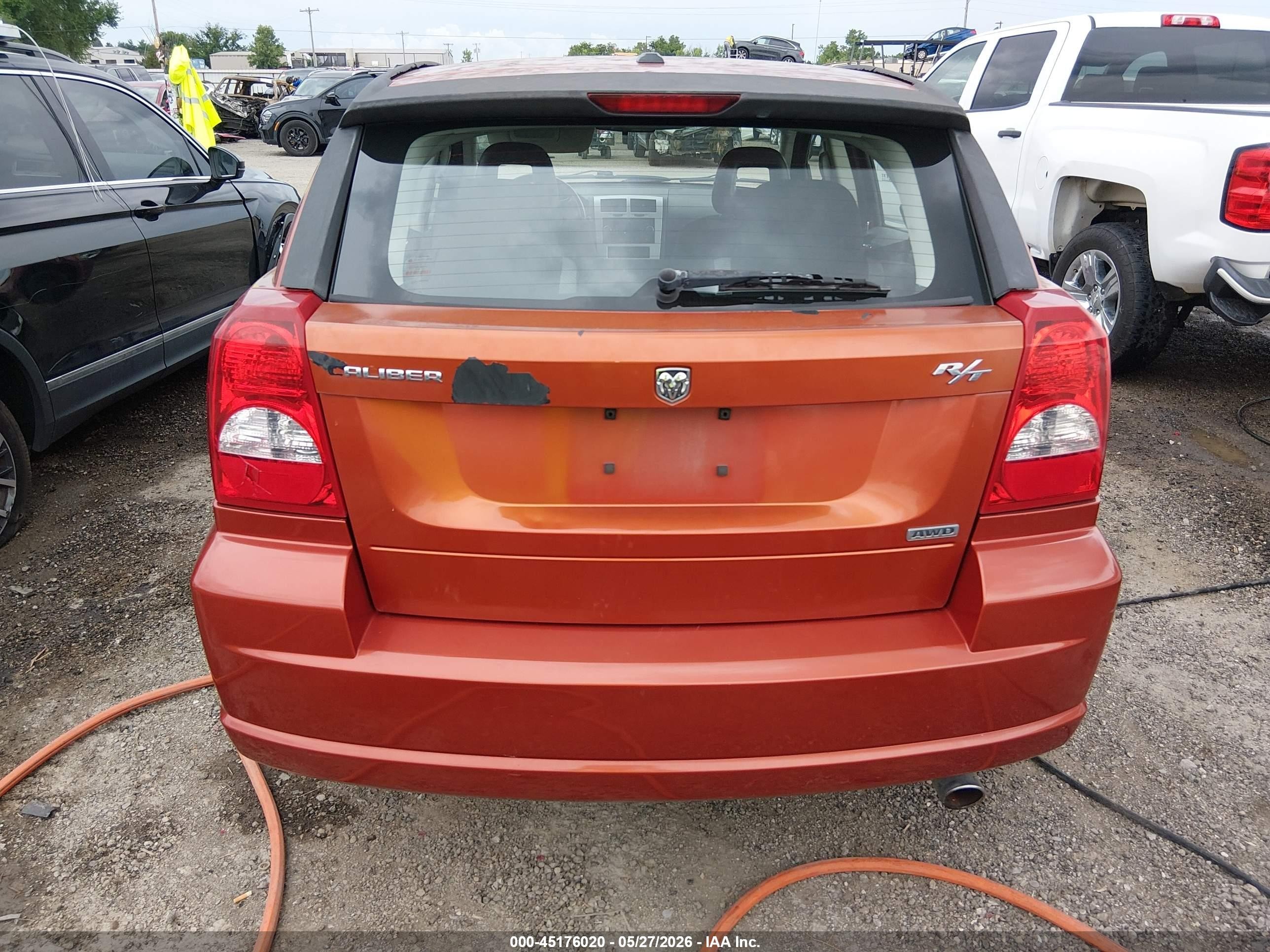 2008 Dodge Caliber R/t Orange vin: 1B3HE78K58D688361
