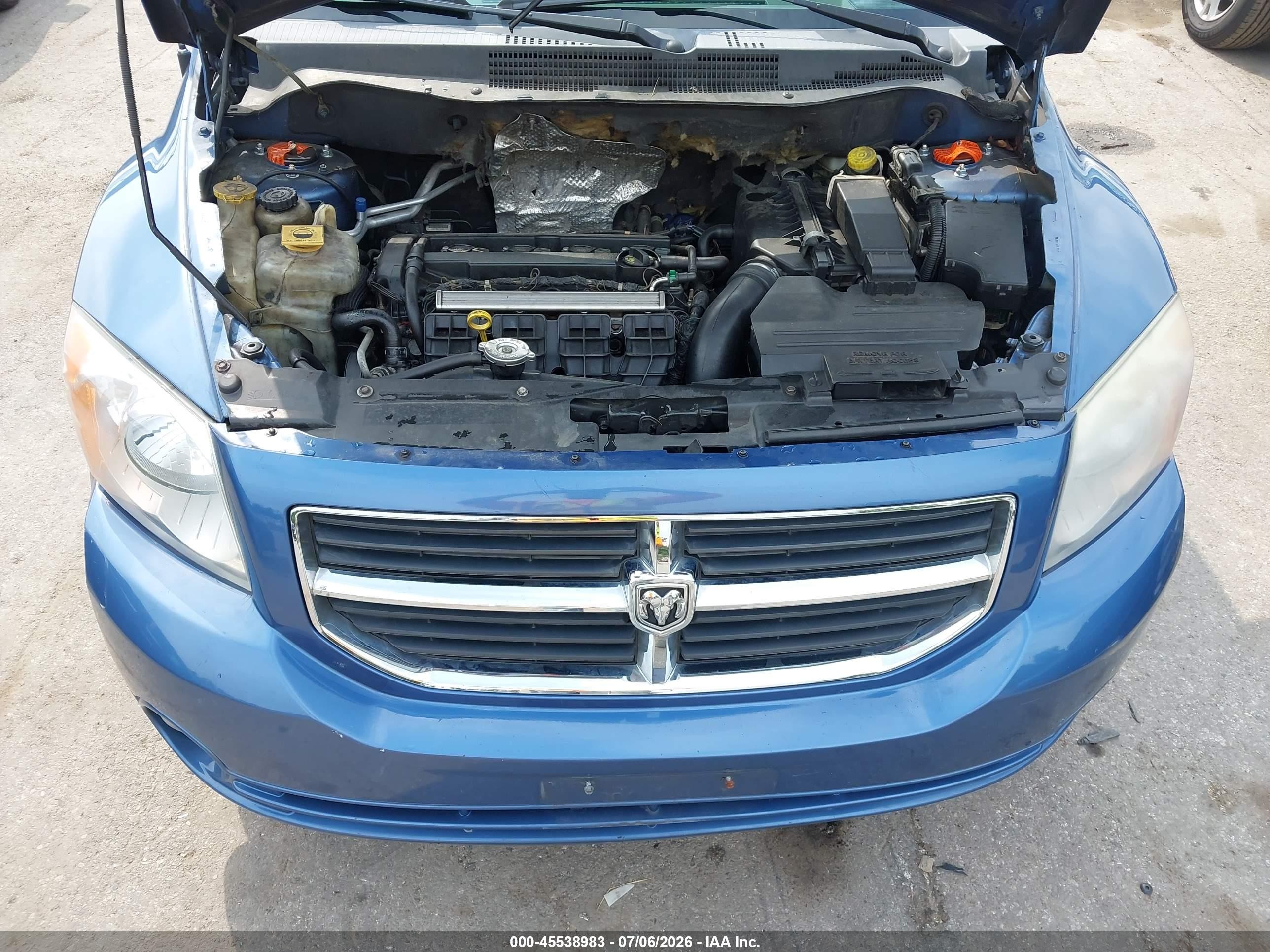 2007 Dodge Caliber R/t Blue vin: 1B3HE78K67D153232