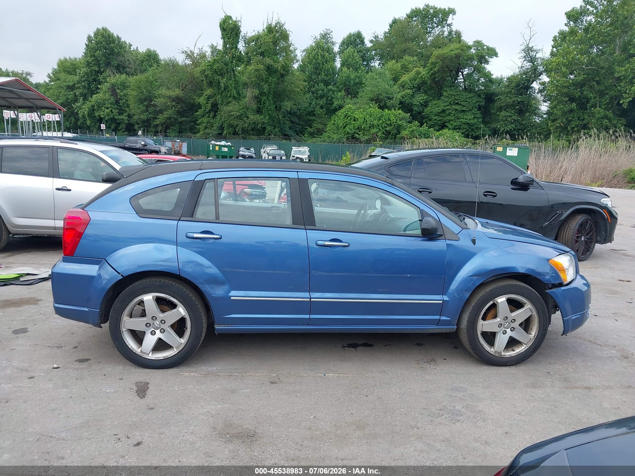 2007 Dodge Caliber R/t Blue vin: 1B3HE78K67D153232
